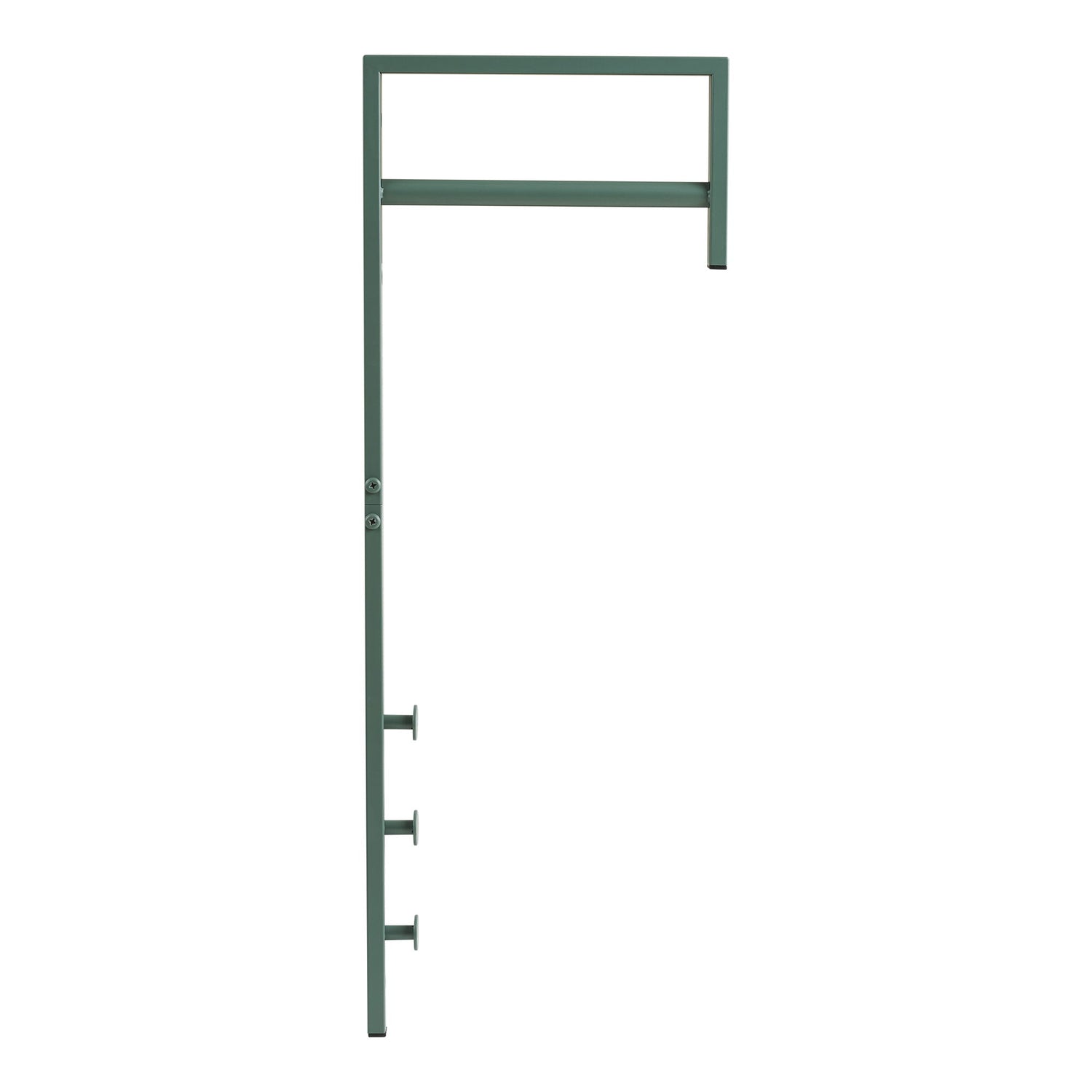 Trento clothing rack - clothing rack, metal, green 3x30x82 cm