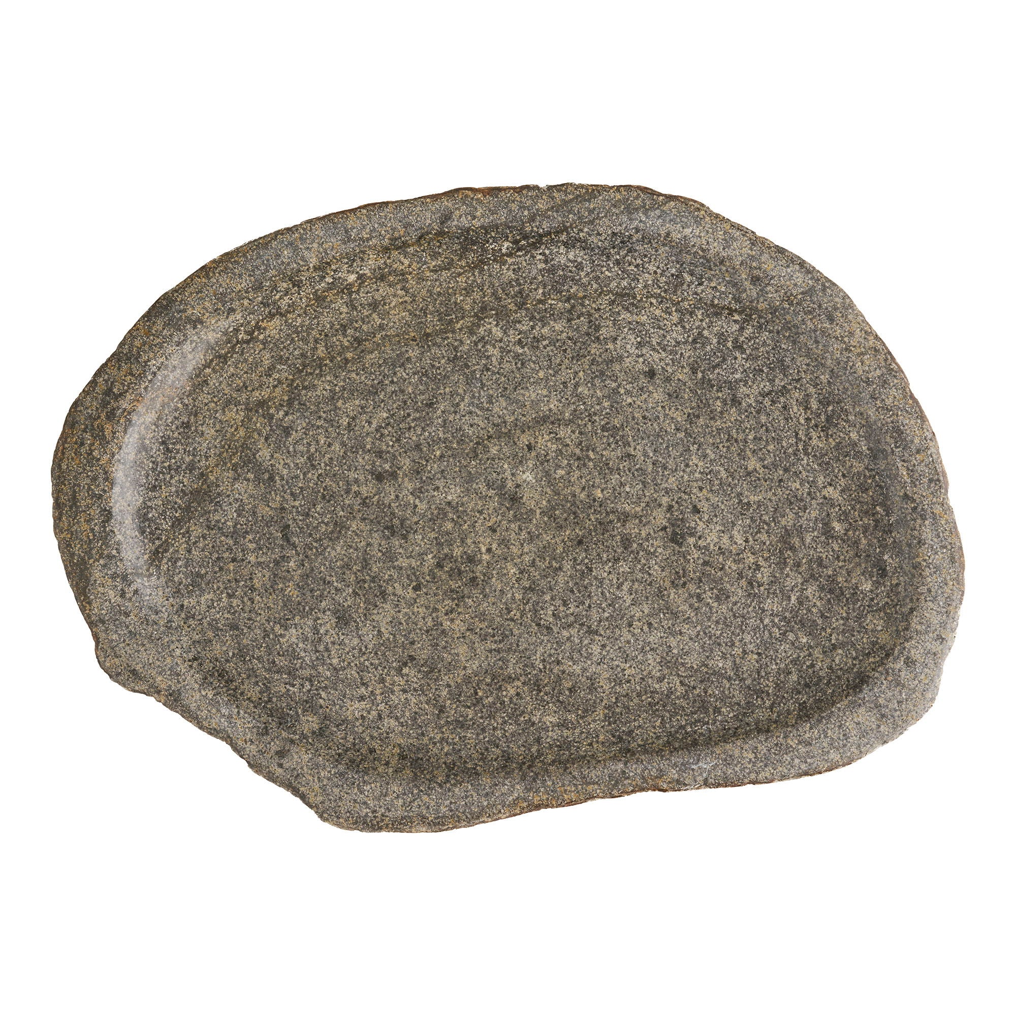 Gara tray - tray, riverstone, nature 30x25x3 cm