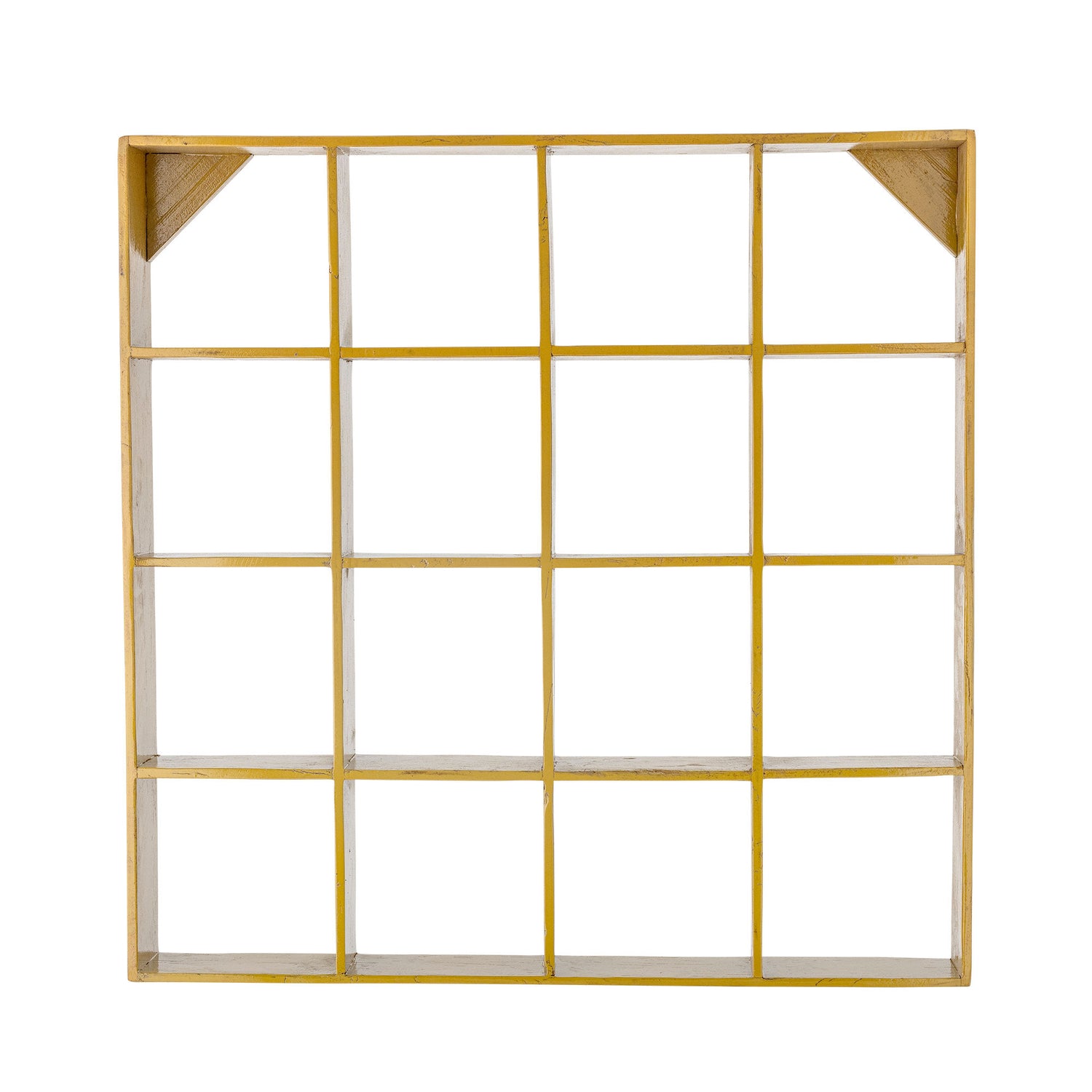 Creative Collection Bekka Shelf, Yellow, Recycled Wood
