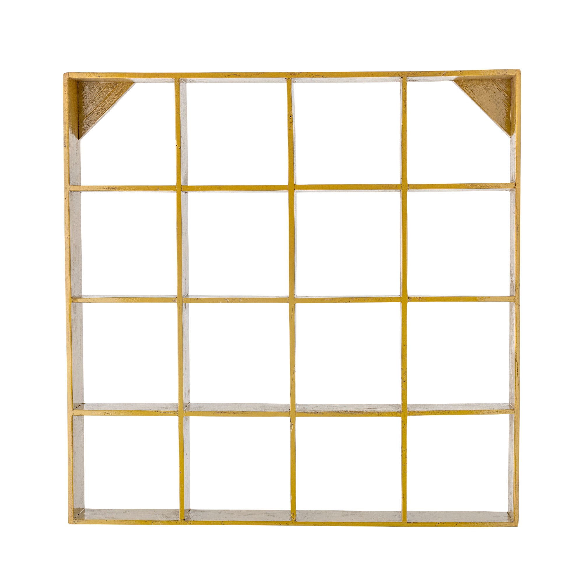 Creative Collection Bekka Shelf, Yellow, Recycled Wood