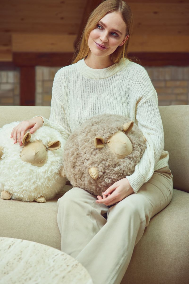 Cute Sheep Pillow | Ø26 cm