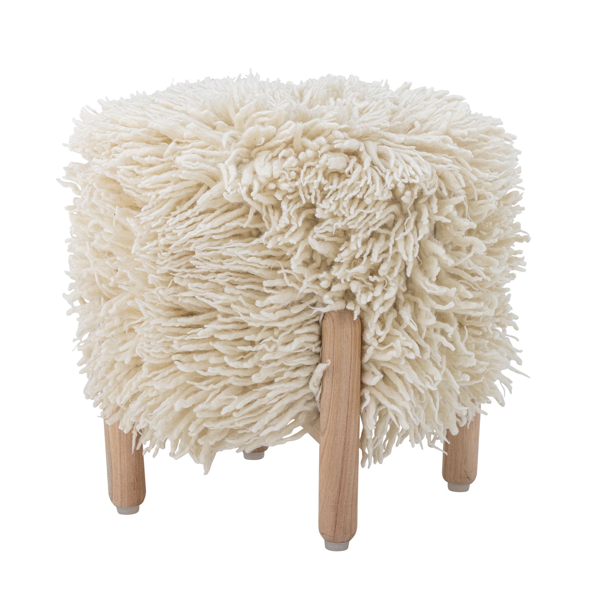Bloomingville lomba stool, nature, wool
