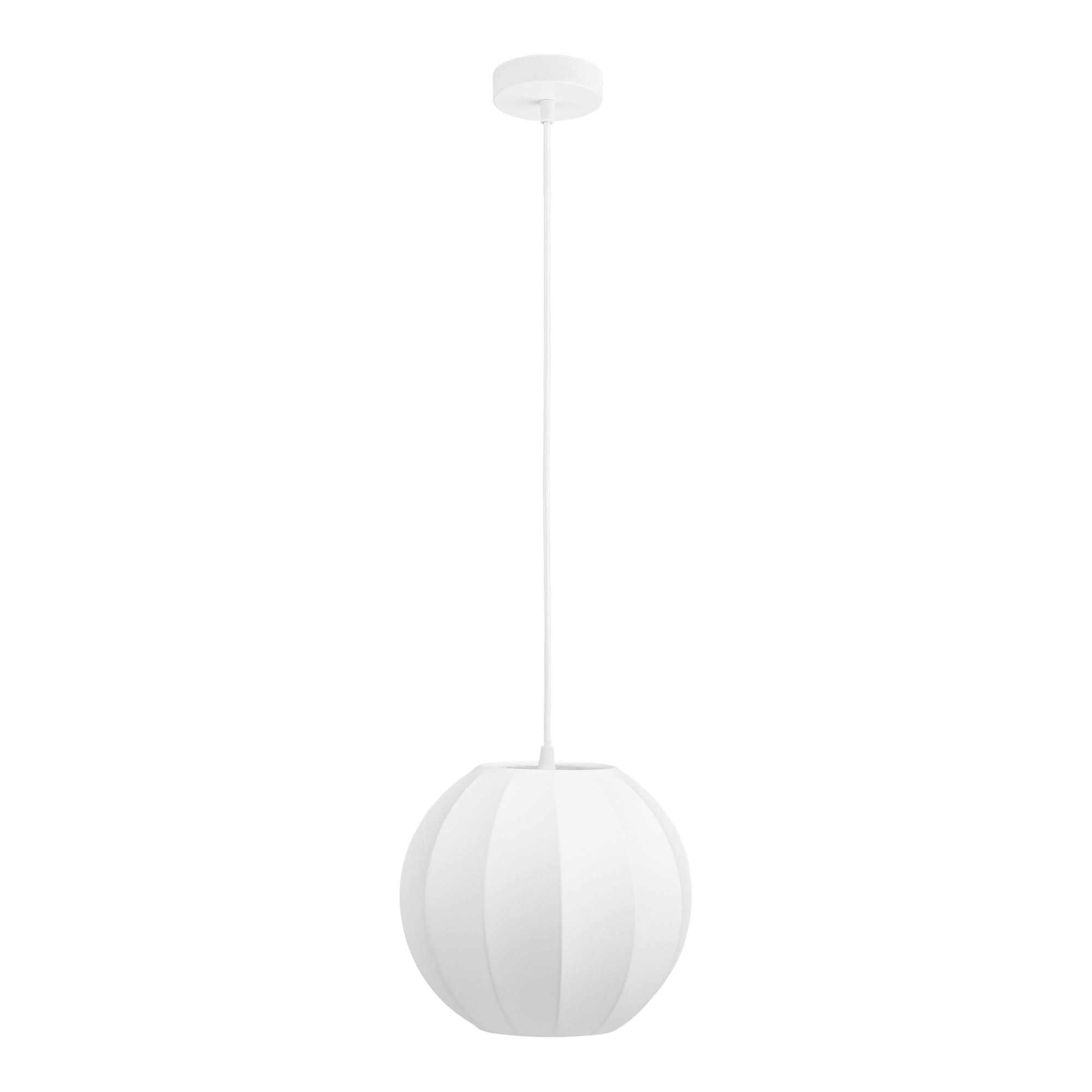 Coventry pendant - pendant, white Ø25 cm