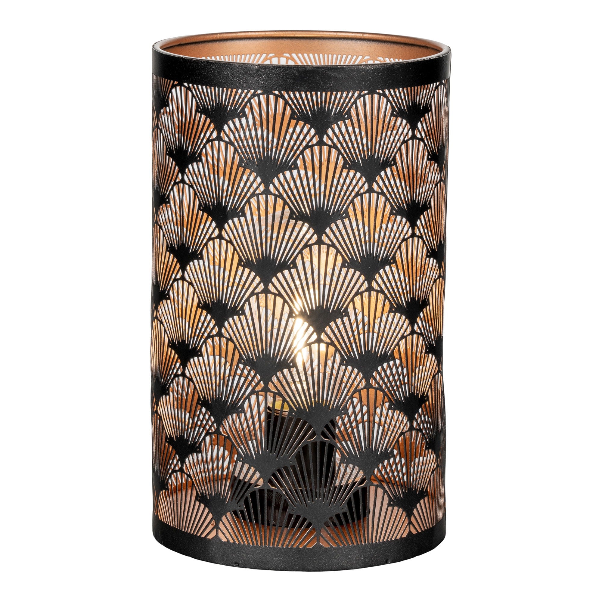 Nata lantern Led Display - Lantern Led Display, Black/Copper 60 pcs.