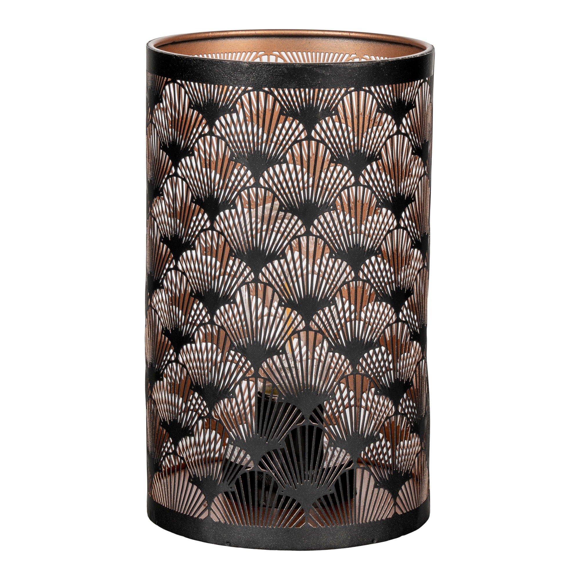 Nata lantern Led Display - Lantern Led Display, Black/Copper 60 pcs.