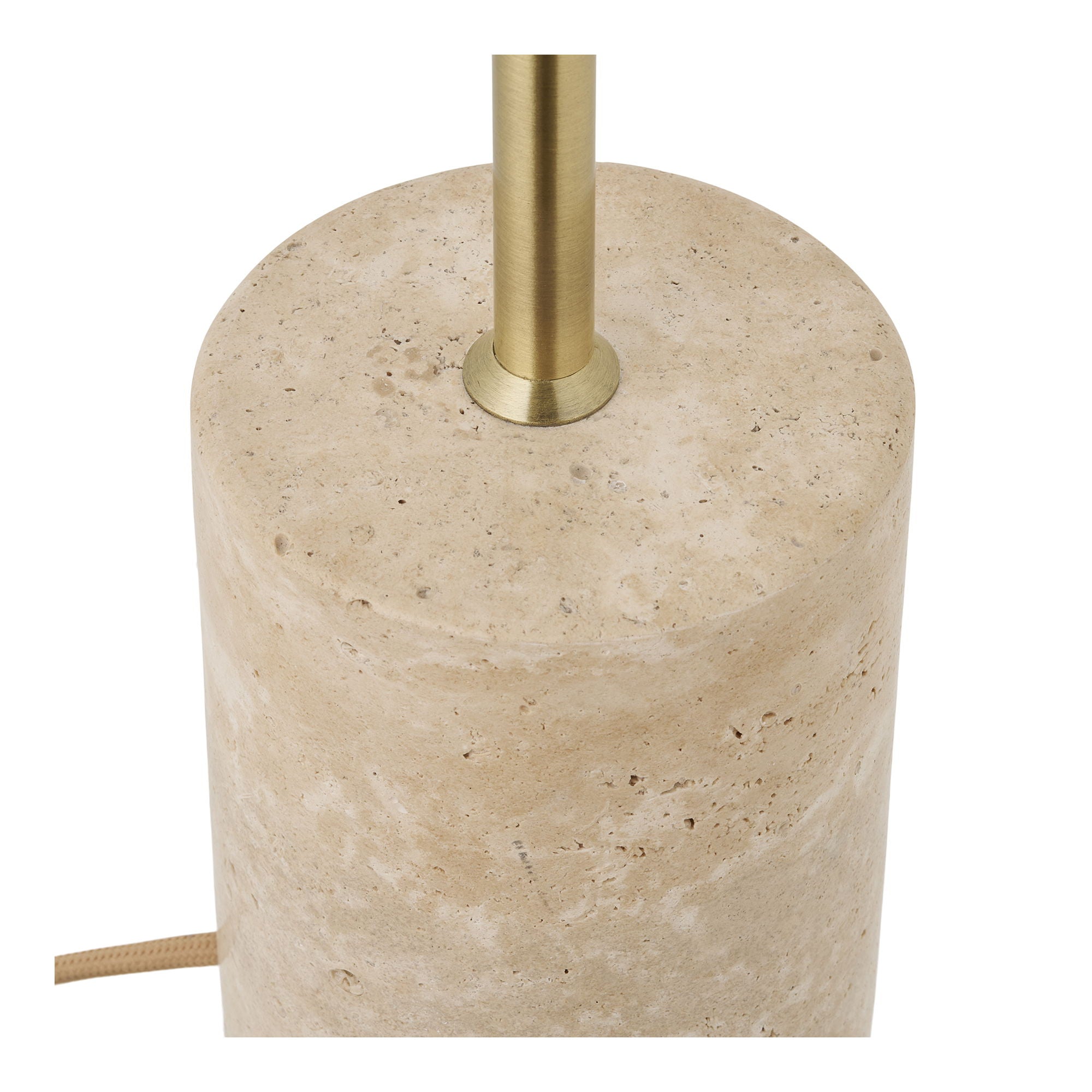 Sheffield table lamp - lamp, marble/metal