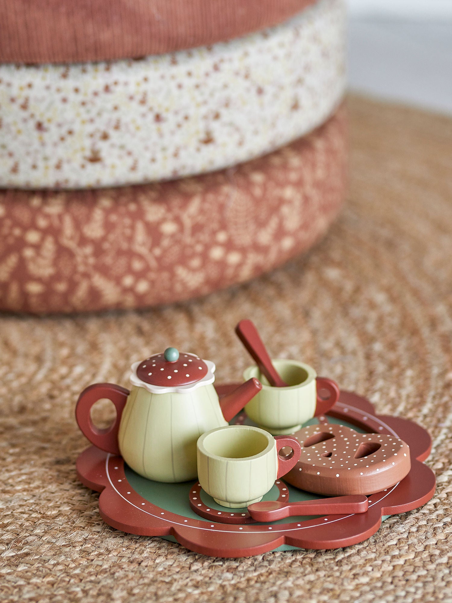 Bloomingville Mini Bette Toys, Kitchen Set, Brown, FSC®100%, MDF