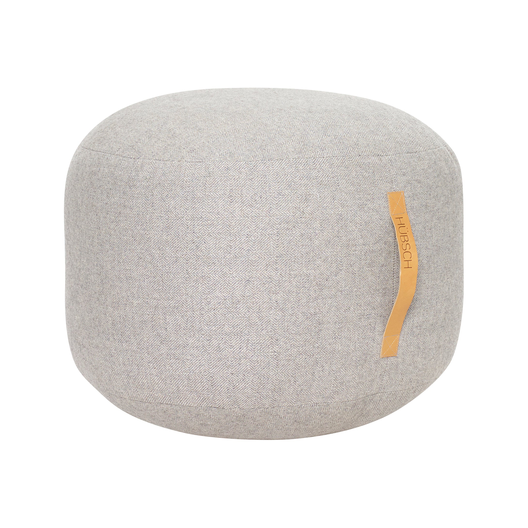 Mochi Pouf Ø50 Gray - Ø50xh35cm