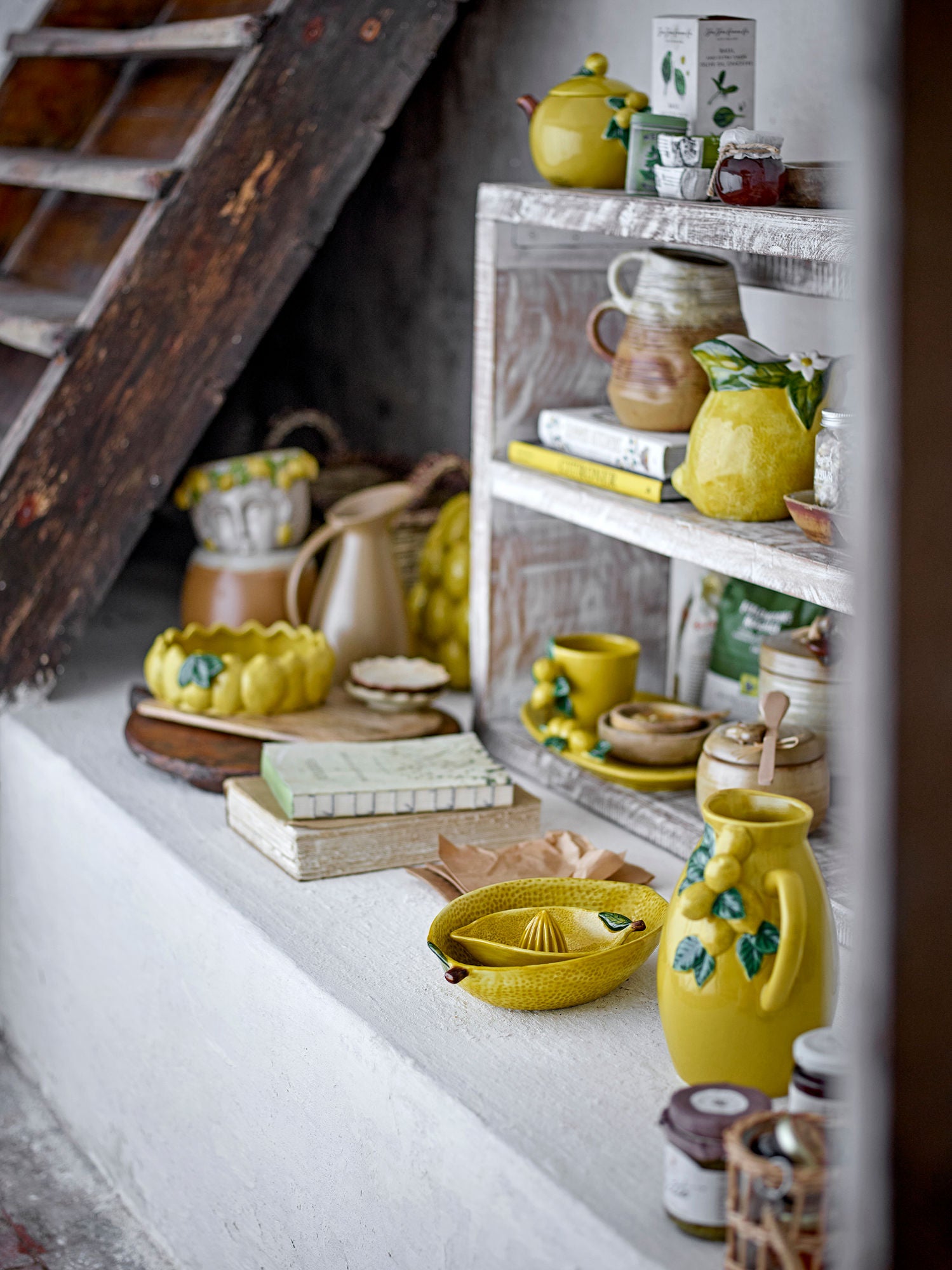 Creative Collection Limone Pitcher, Yellow, Stoneware