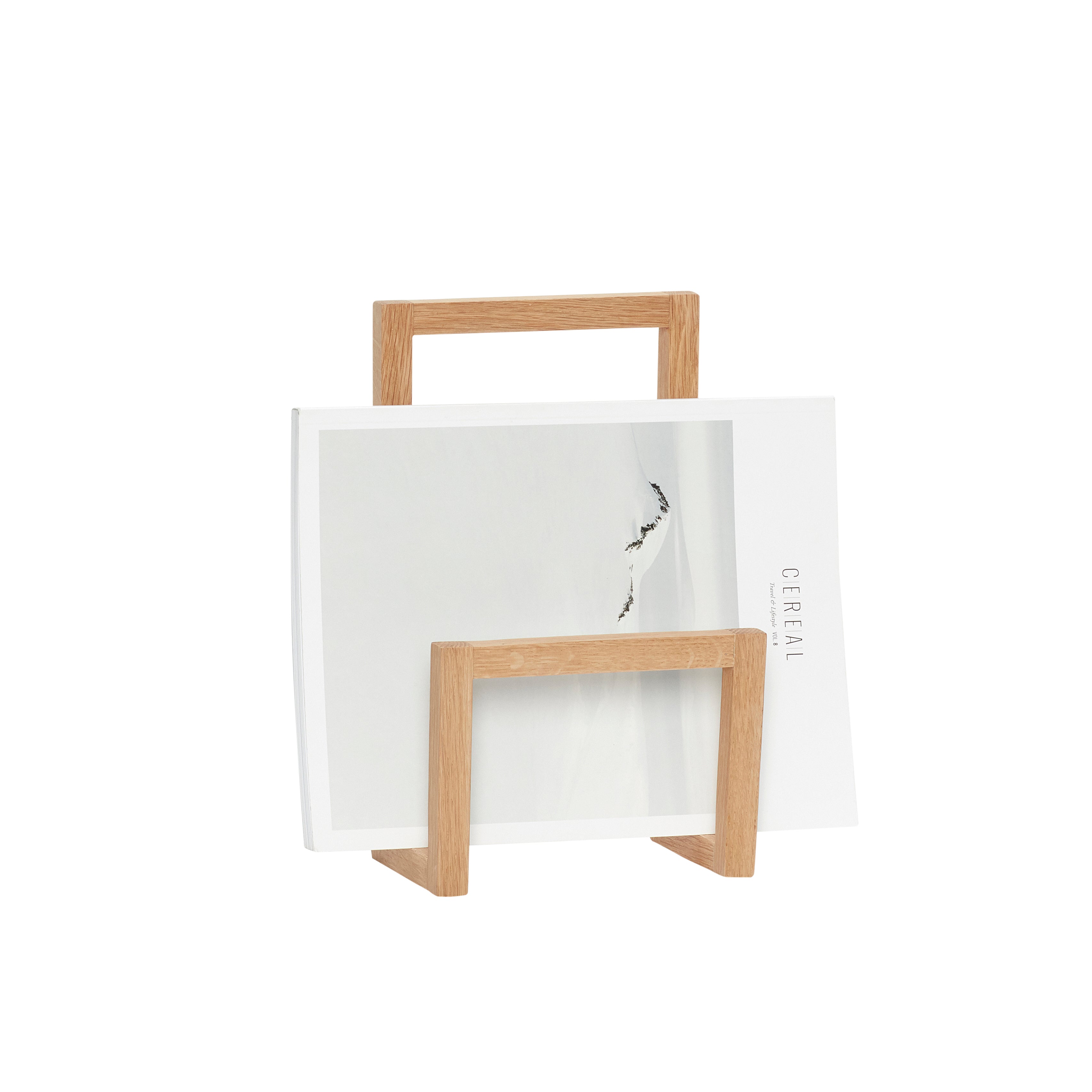 Market Magazine Holder Natural - 17x10xh27cm