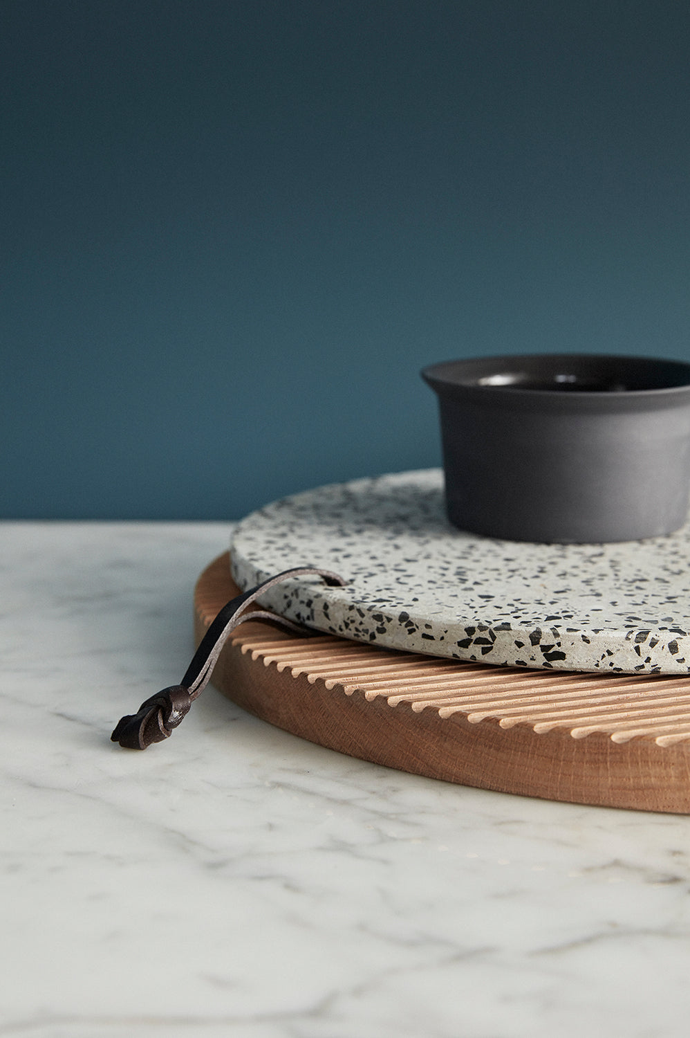 Monarch Cutting Boards Round Natural (set of 2) - ø33xh2, ø40xh2cm