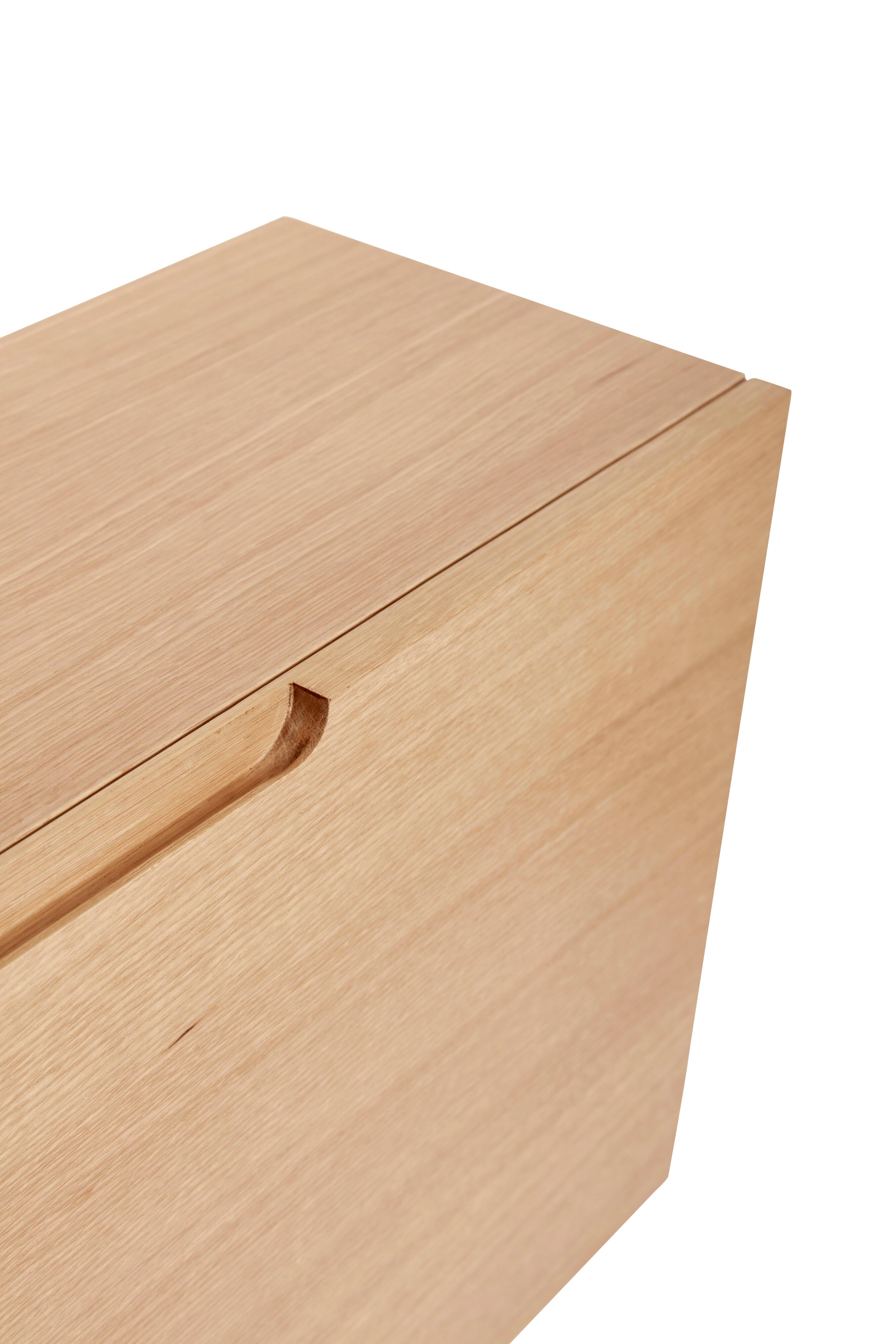 Hübsch Collect Skoskab Natur 100x25xh40cm - Hübsch - DesignGaragen.dk