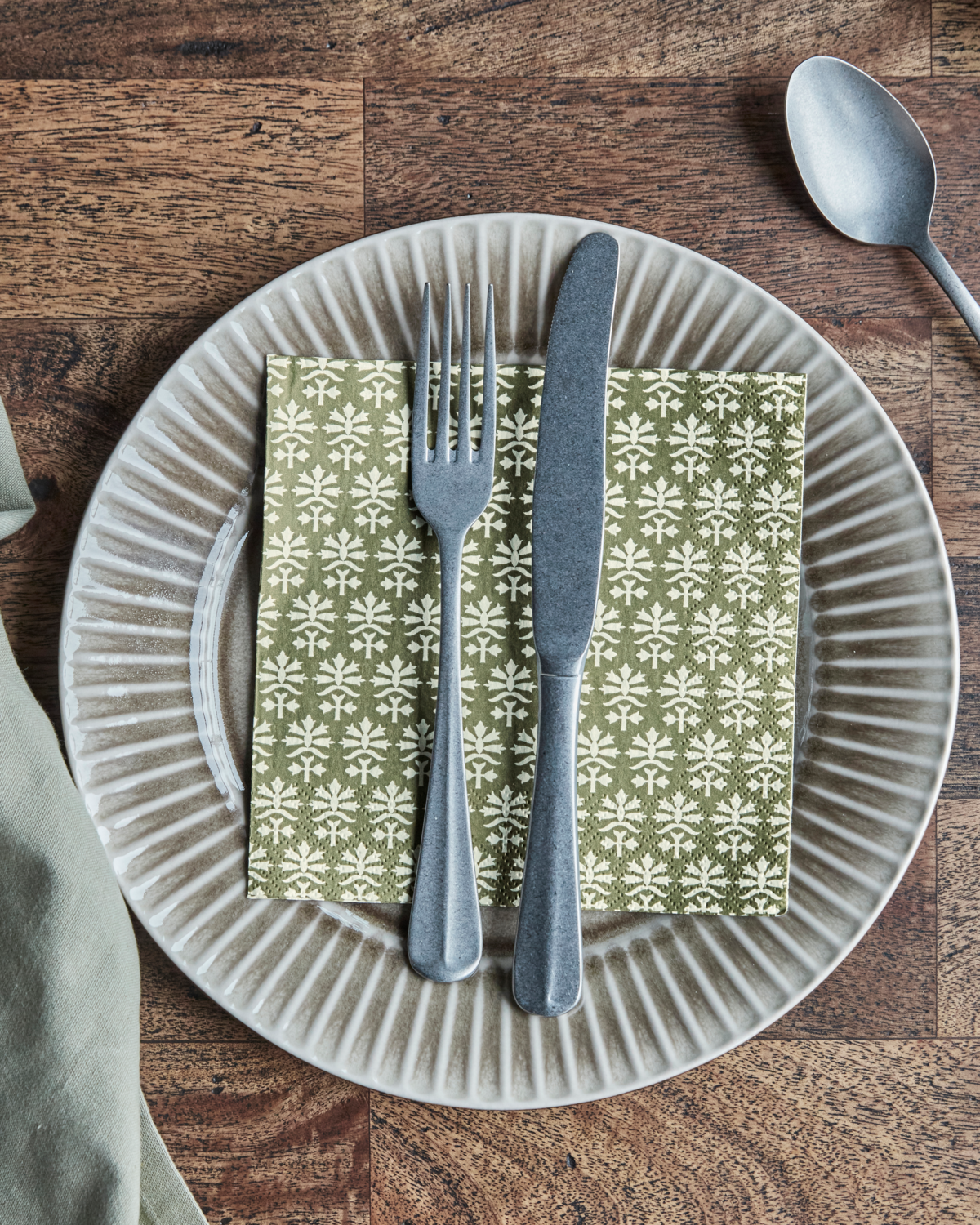 Cutlery set, hdmora, silver finish