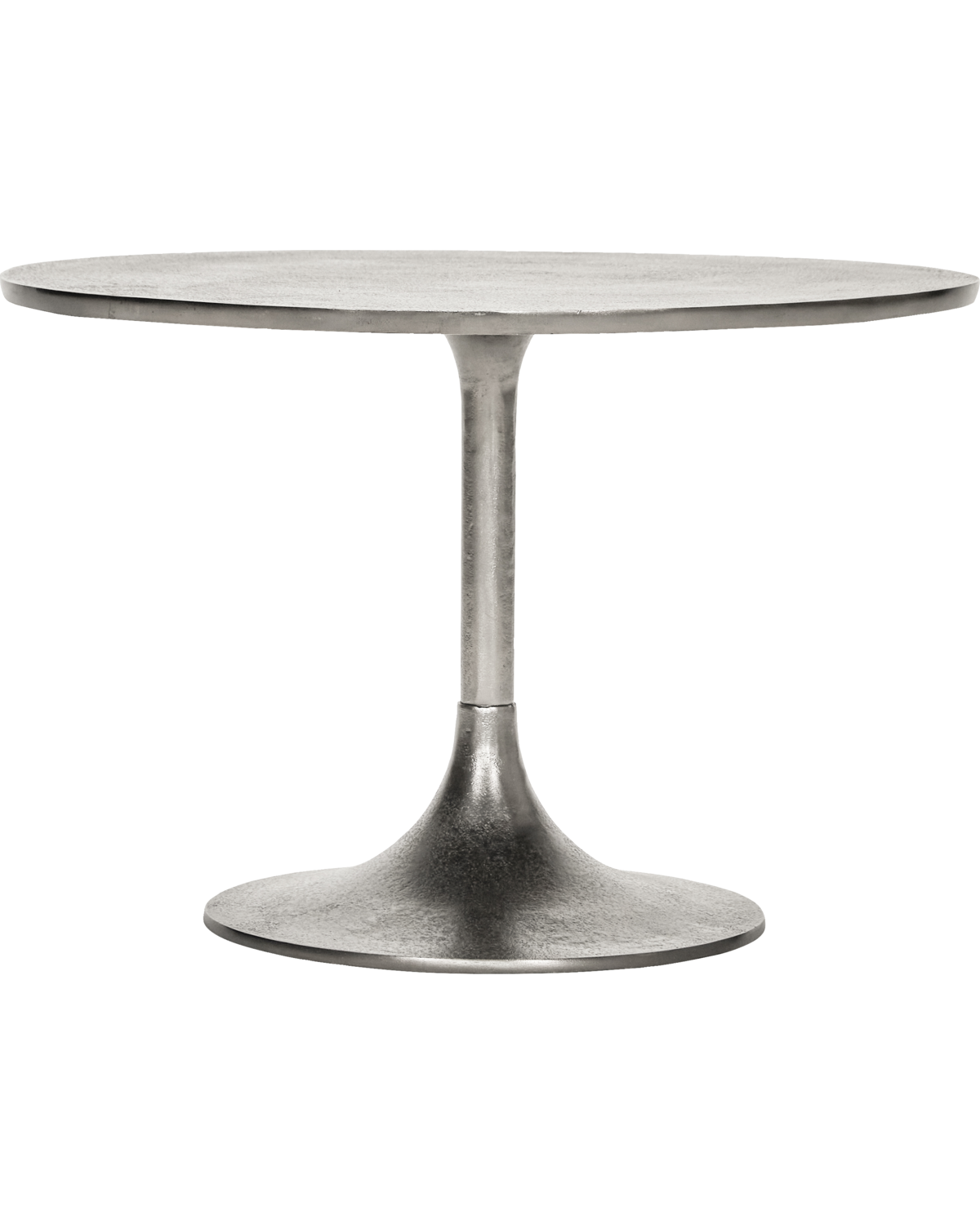 Coffee table, HDPan, Silver finish