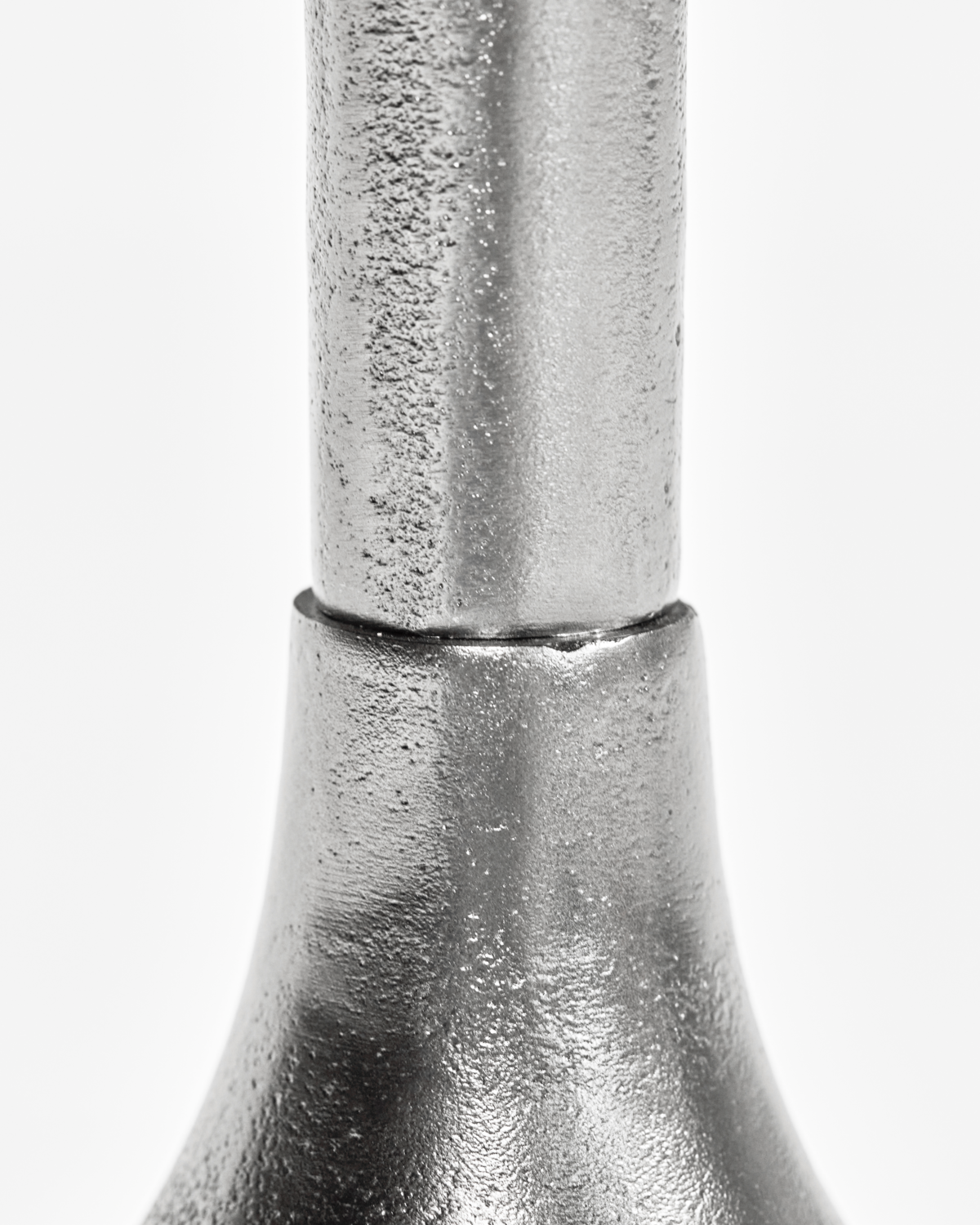 Coffee table, HDPan, Silver finish