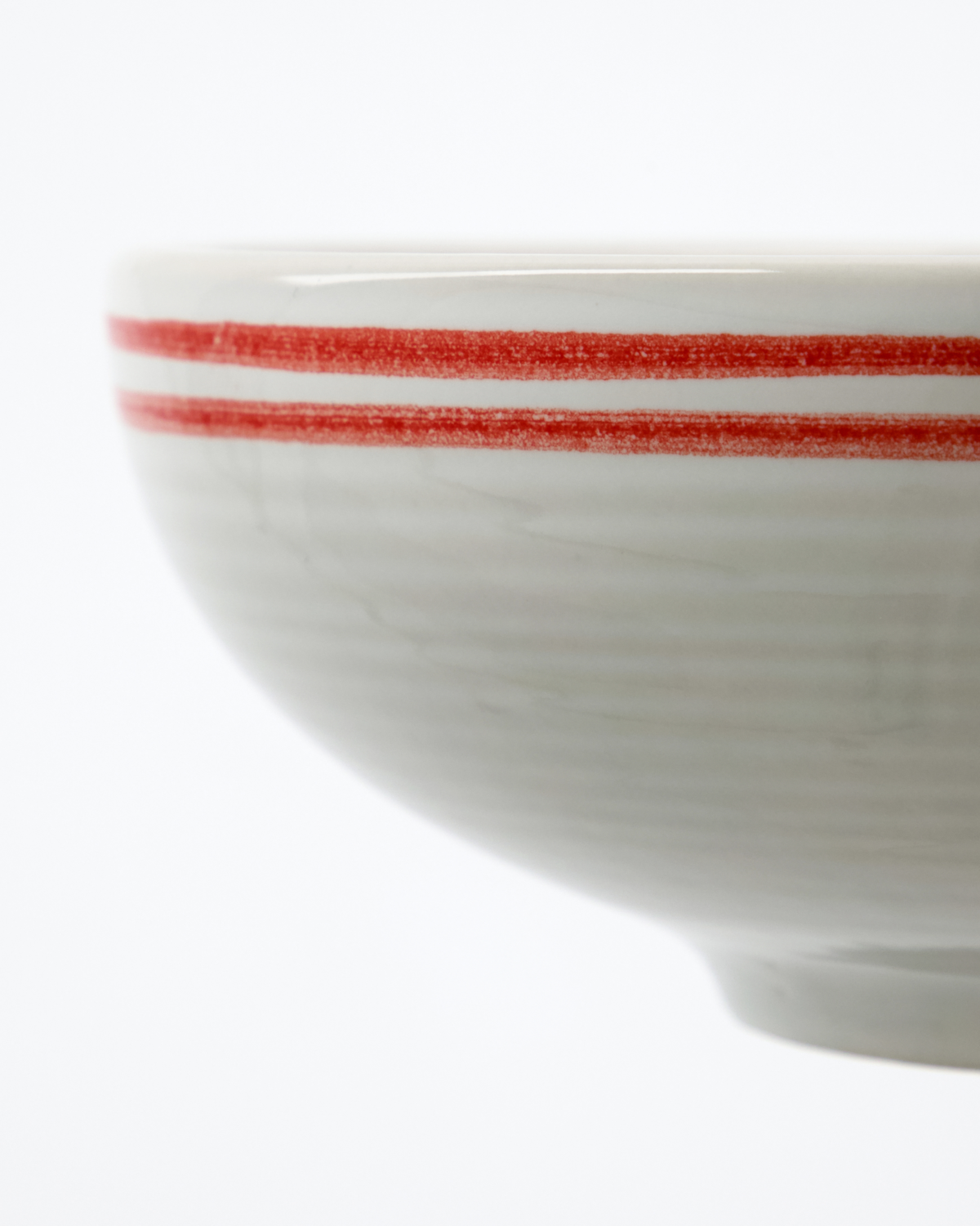 Bowl, NVBistro, Red; White