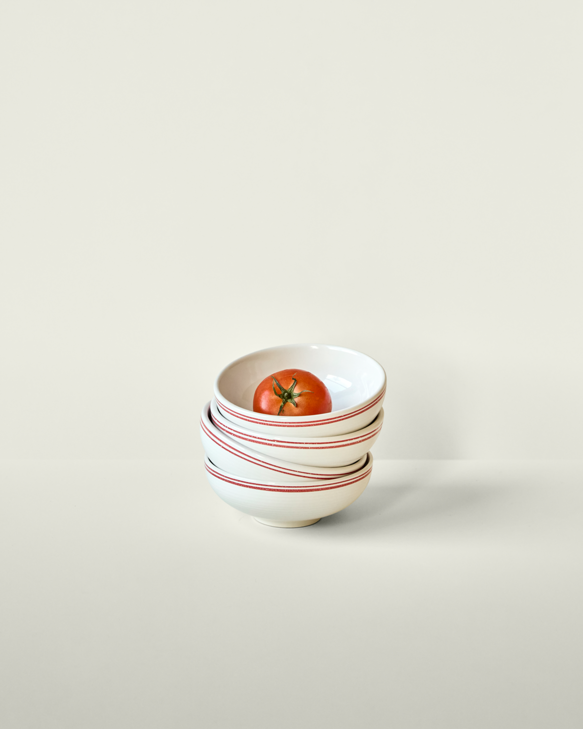 Bowl, NVBistro, Red; White