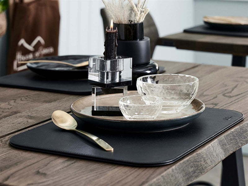 Towel Wipe // Black PU - HARD