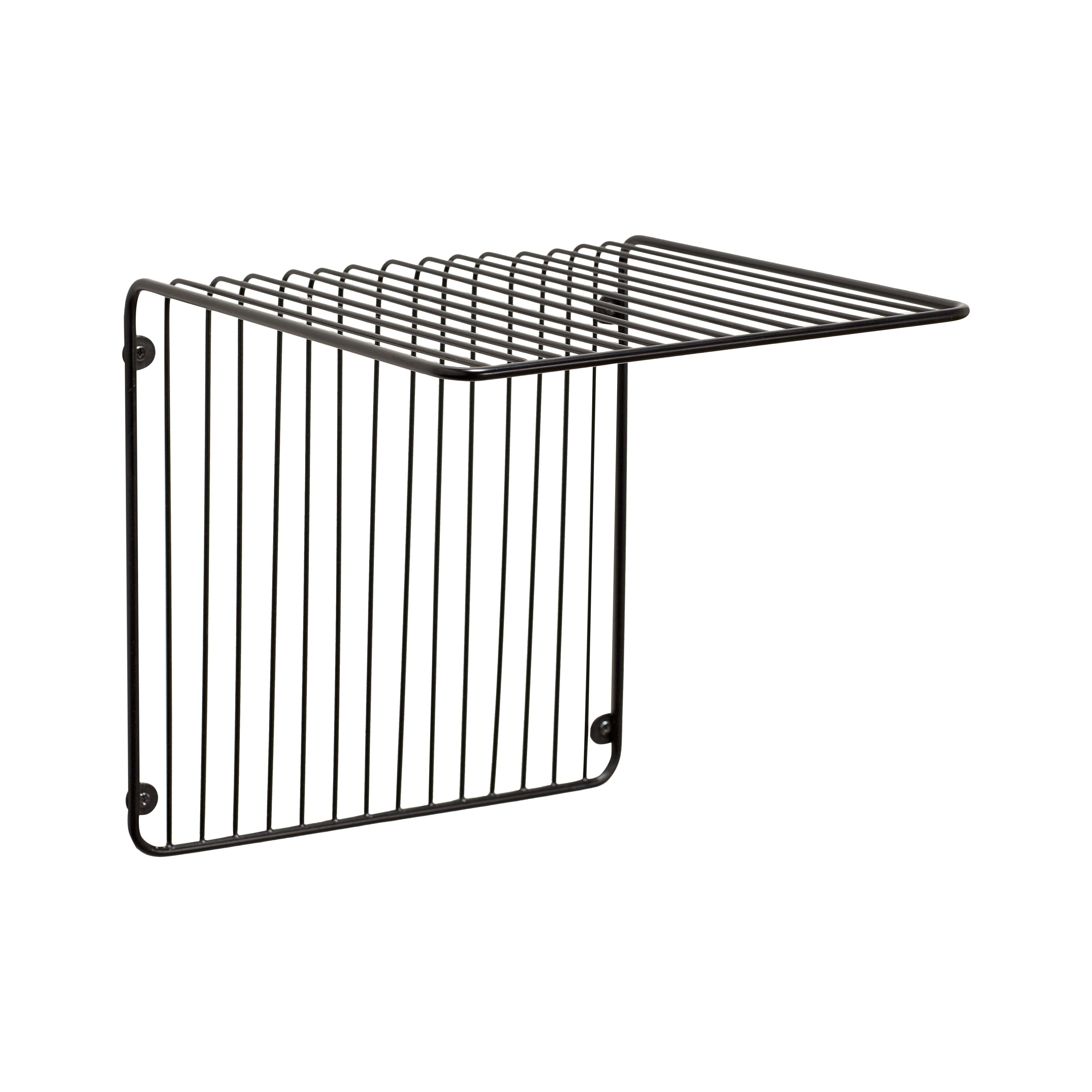 Slender Shelf Large Black - 31x31xH31cm