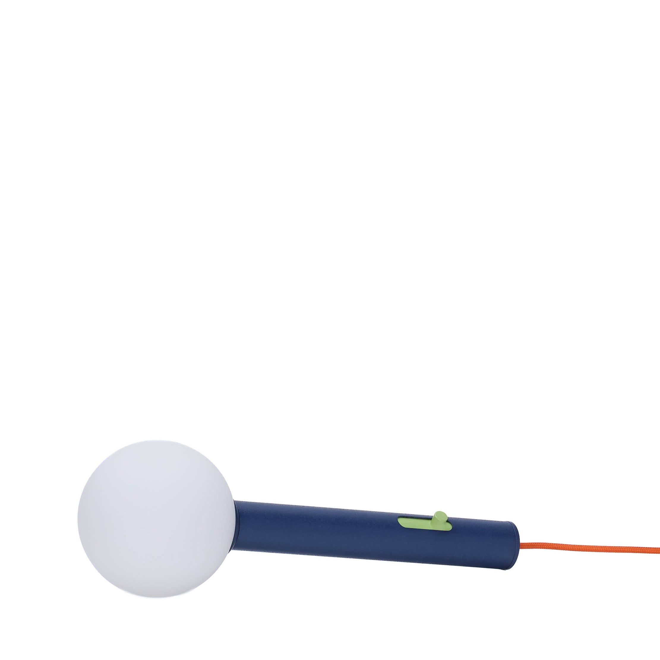 Talc Wall Lamp Blue - ø10xh30cm,