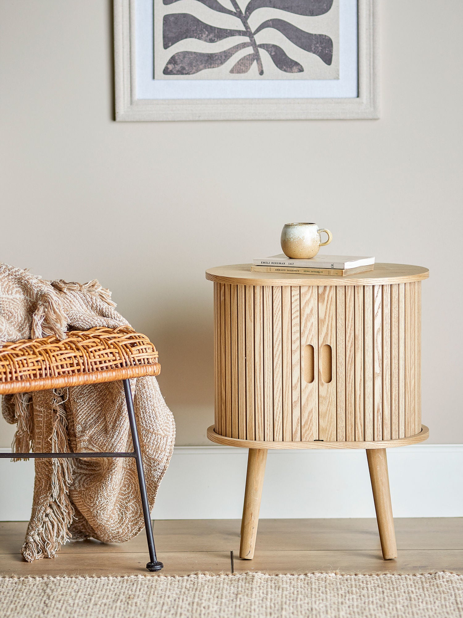 Bloomingville Salento Cabinet, Nature, MDF