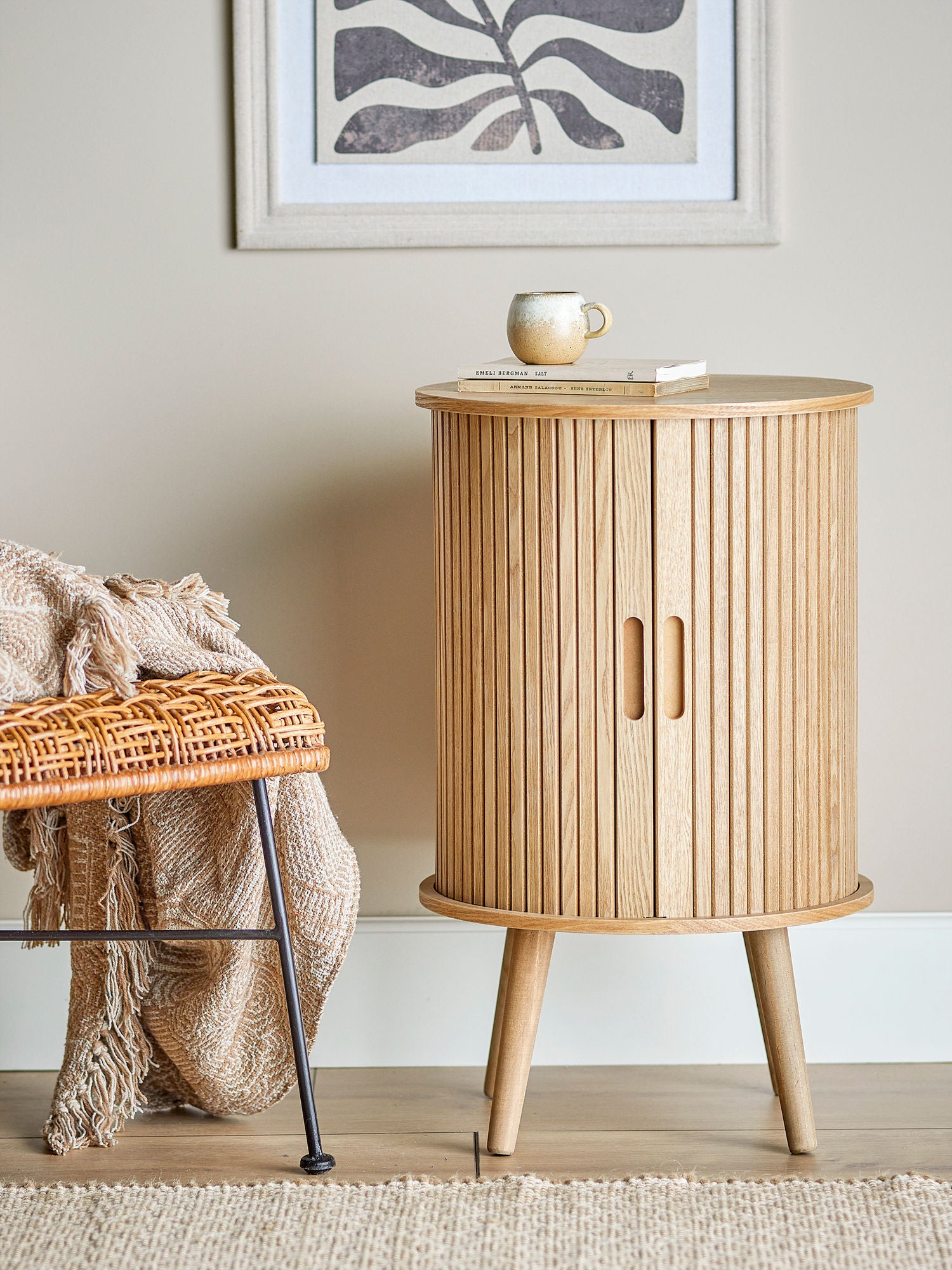 Bloomingville Salento Cabinet, Nature, MDF