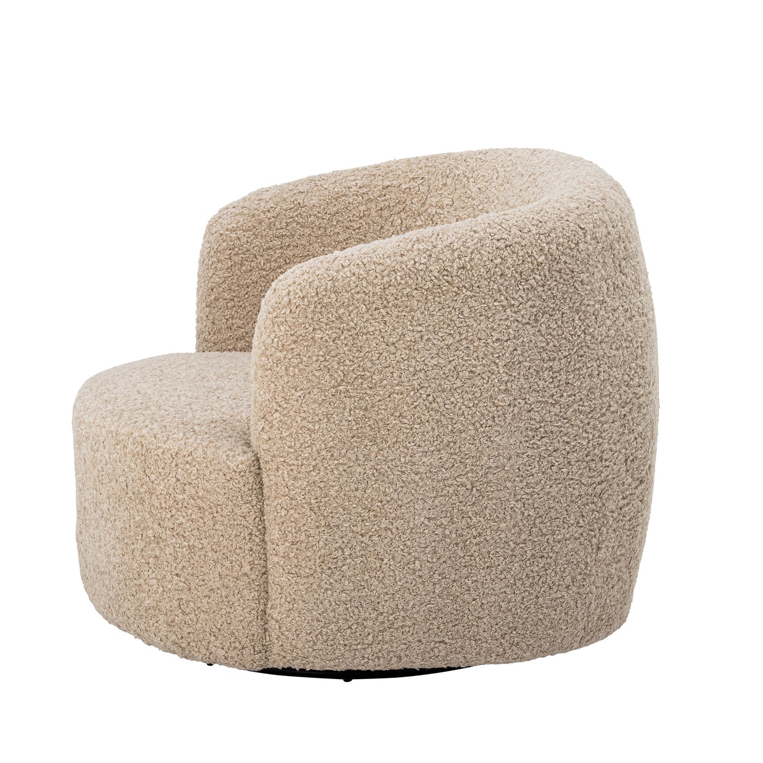 Bloomingville bocca lounge chair, nature, polyester