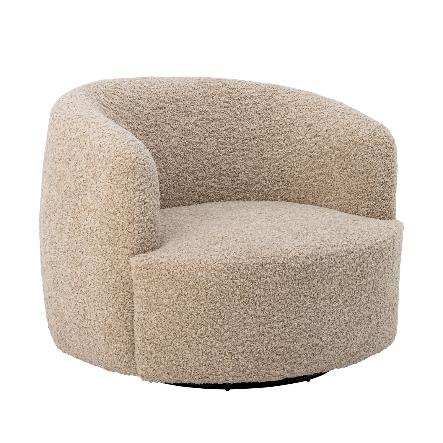 Bloomingville bocca lounge chair, nature, polyester