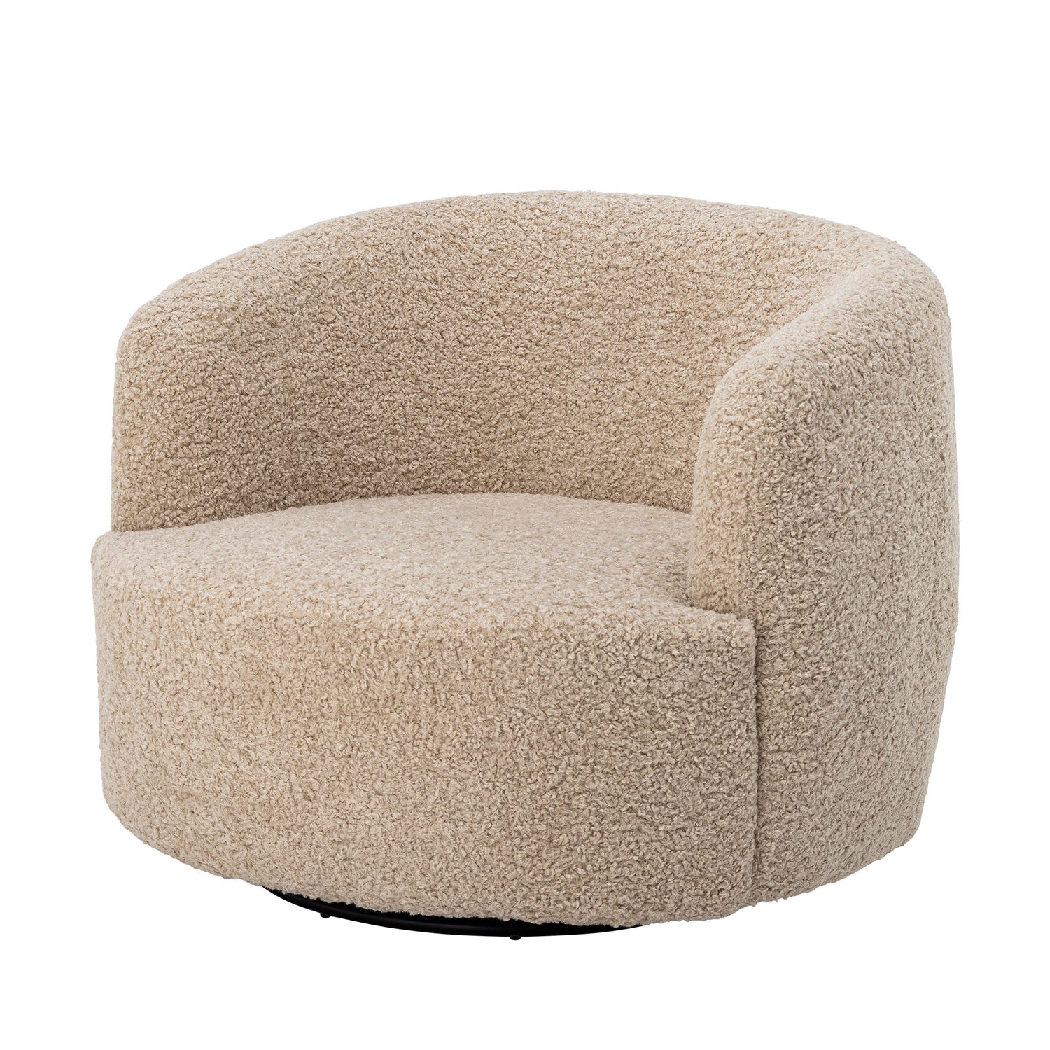 Bloomingville bocca lounge chair, nature, polyester