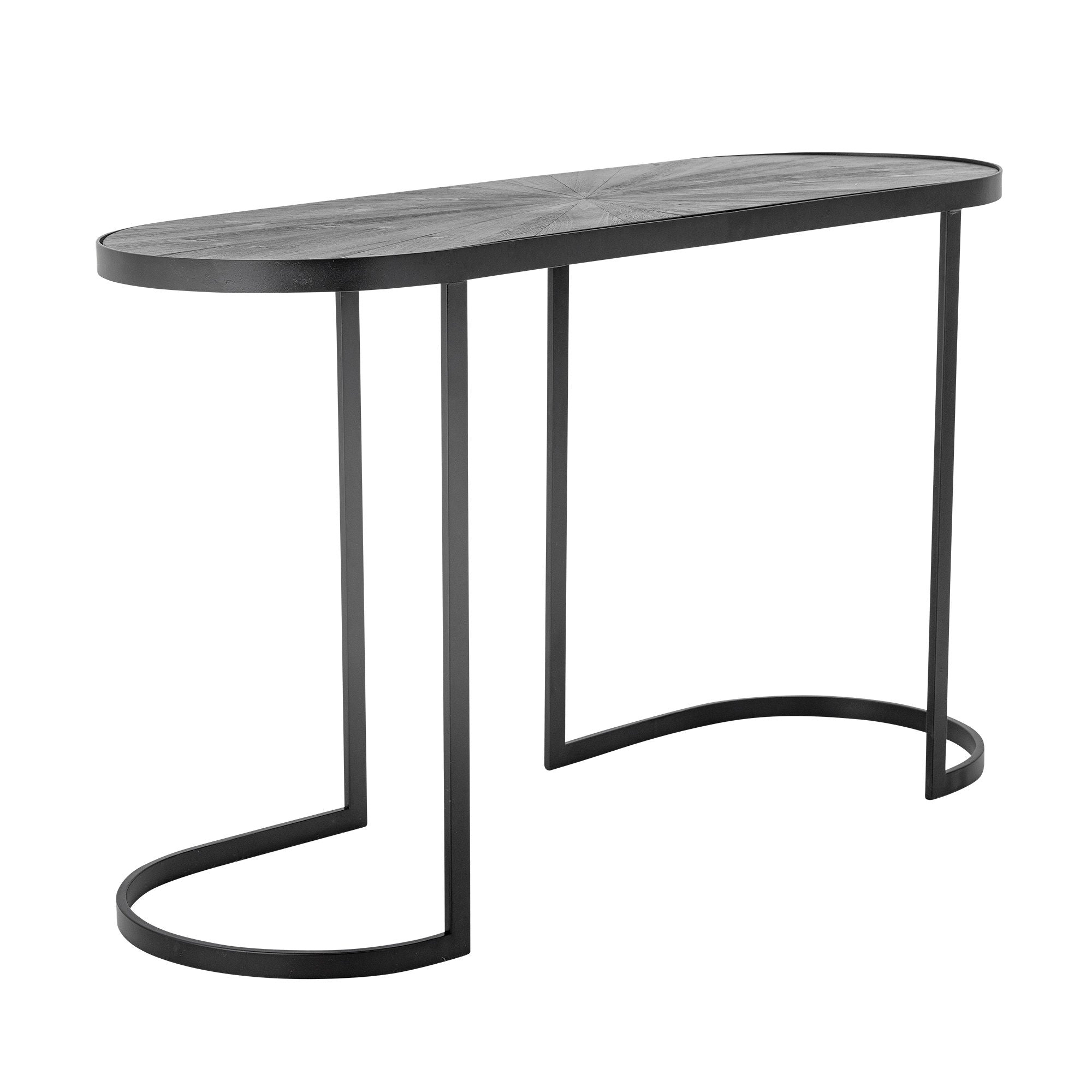 Bloomingville Carter console table, black, pine