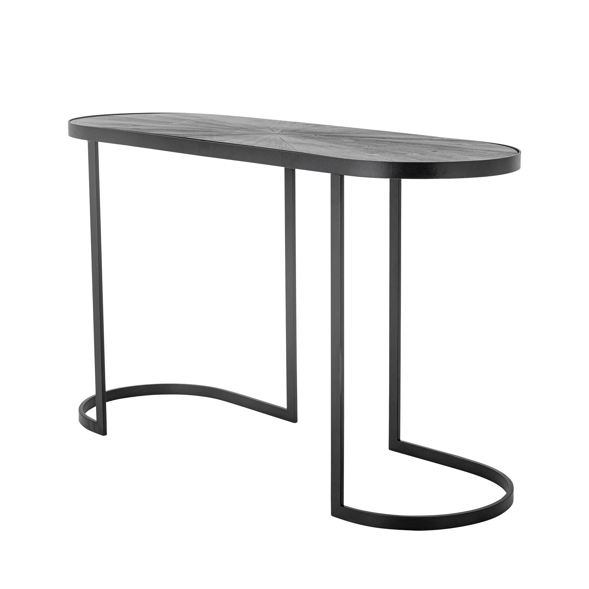 Bloomingville Carter console table, black, pine