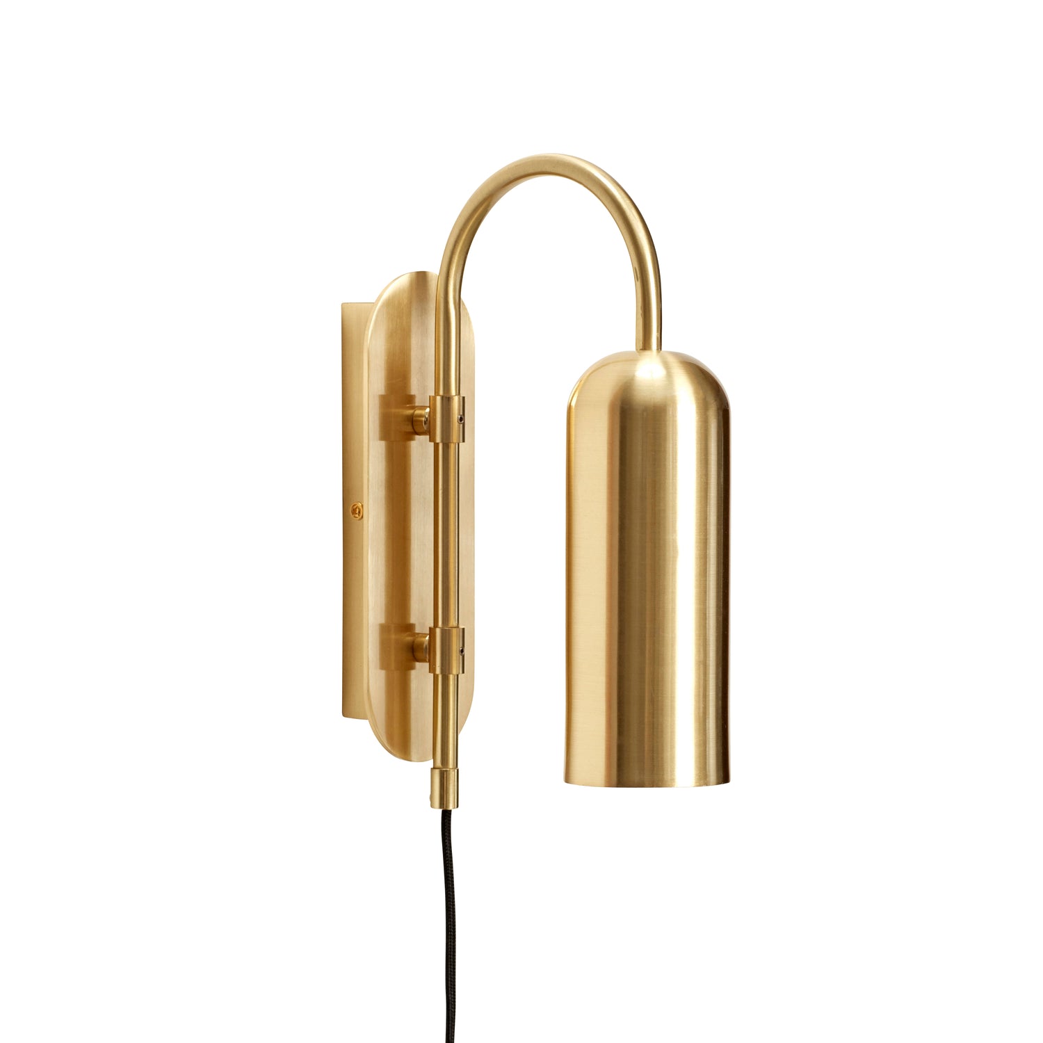 Zenith wall lamp brass color - 19x7xH29cm, E14
