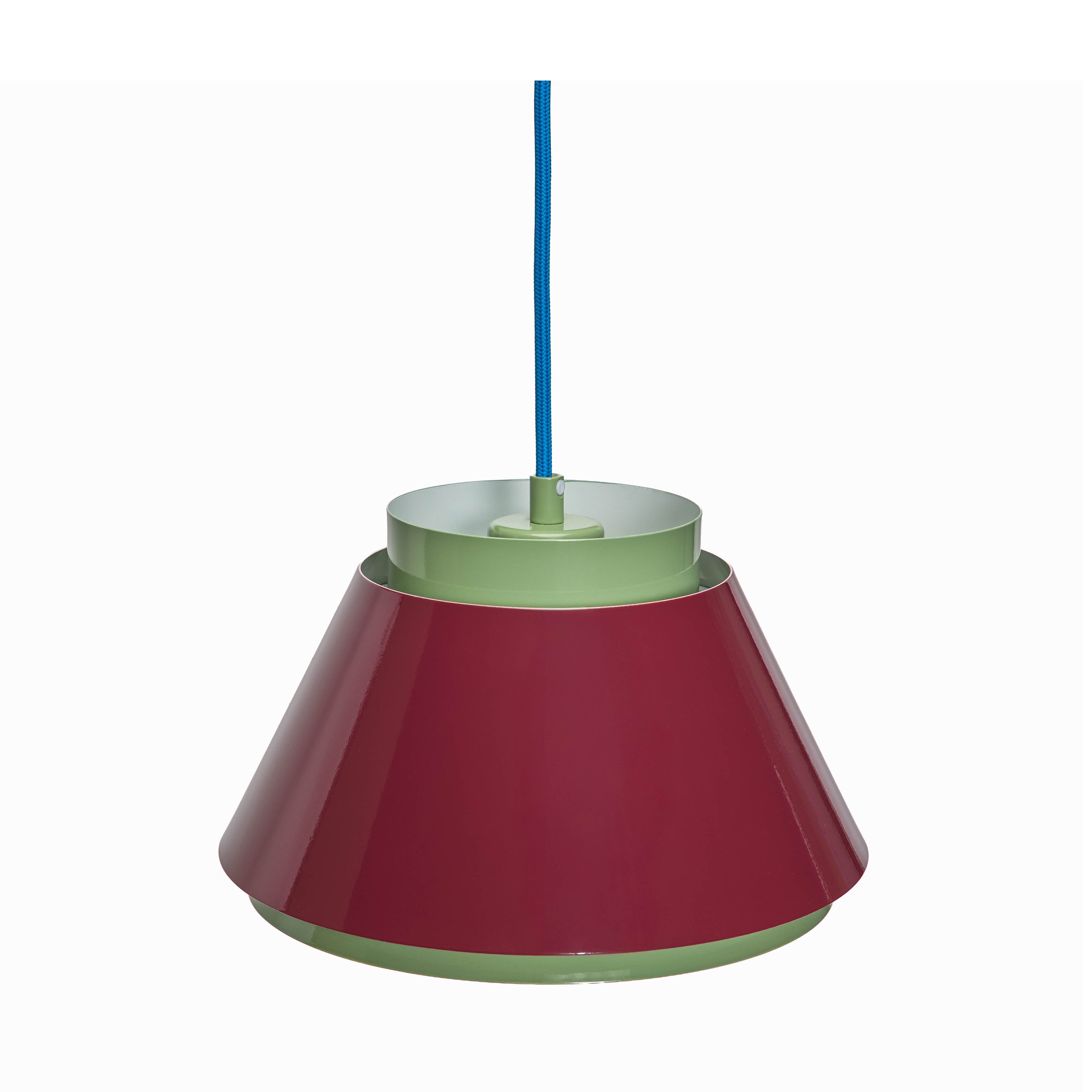 Remi Pendant Green/Red - ø25xh15cm