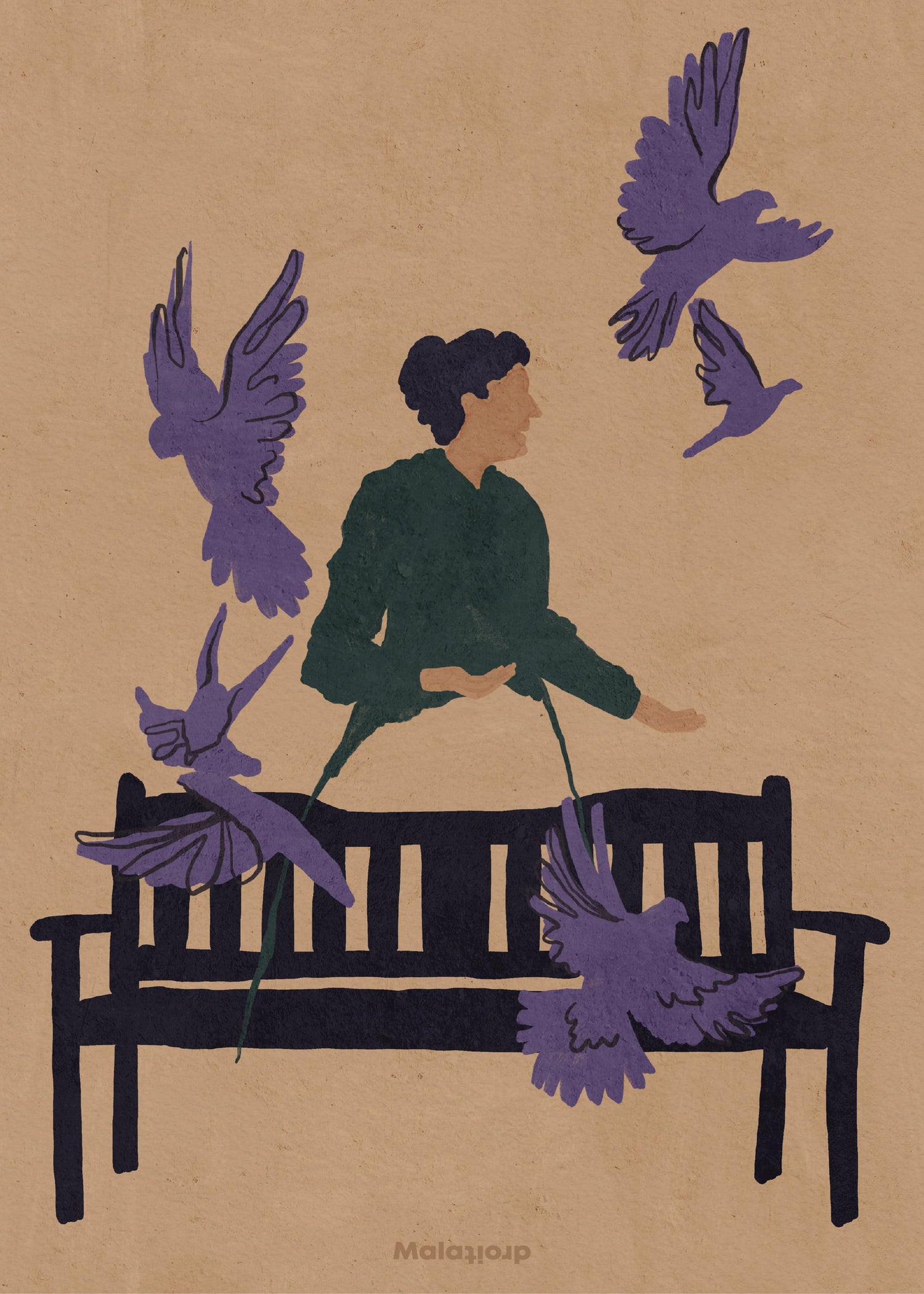 Pigeons - Maladroit - DesignGaragen.dk