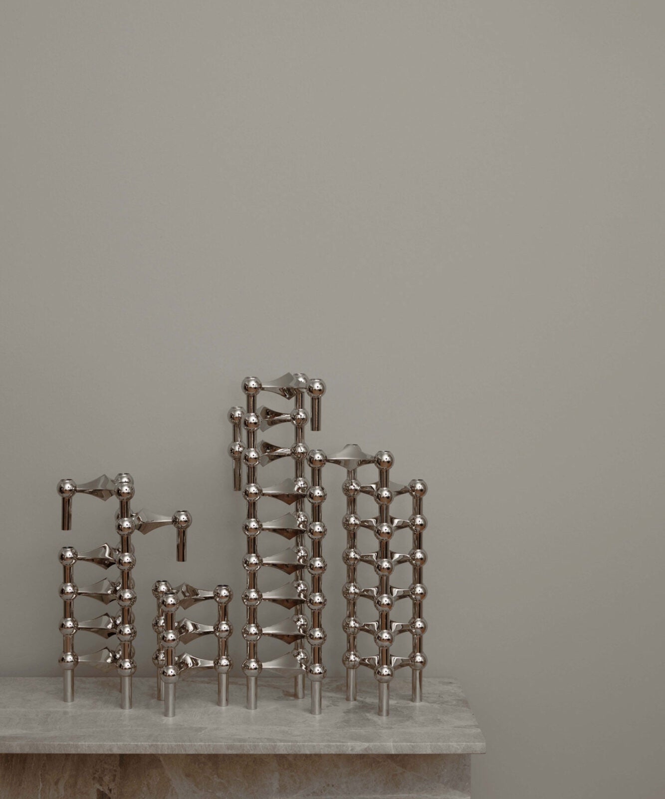 STOFF Nagel Stage, massiv chrome - STOFF - DesignGaragen.dk