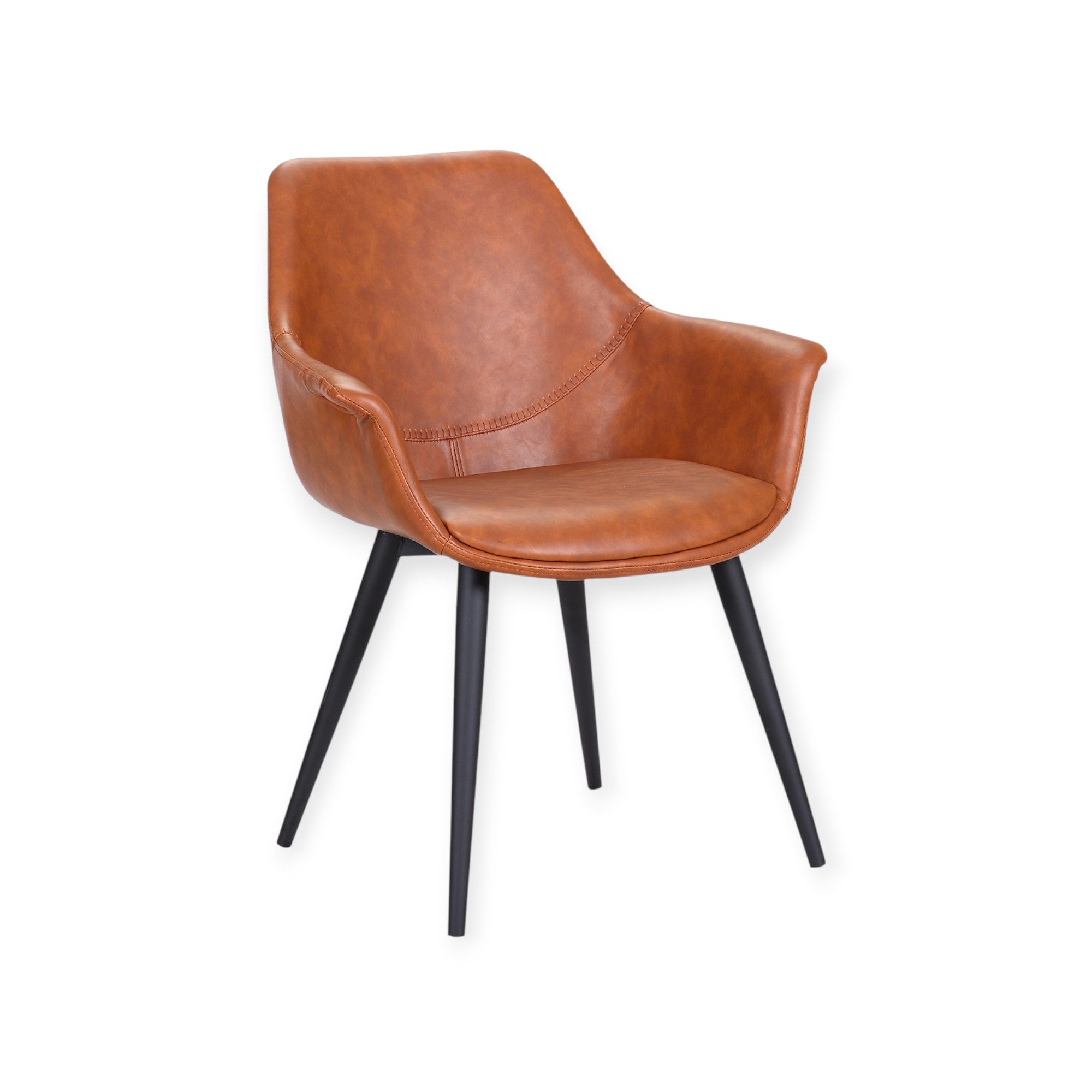 Signe chair, cognac