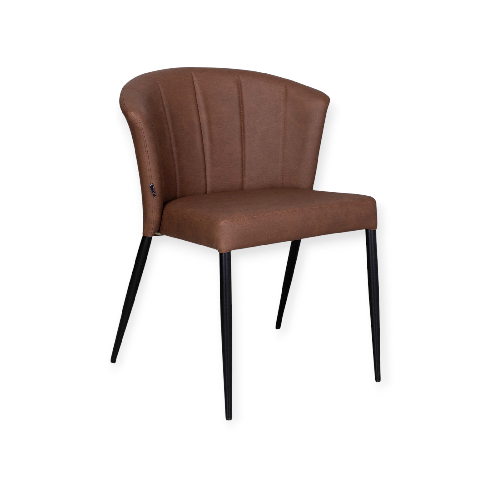 Dining table chair Thor Cognac PU