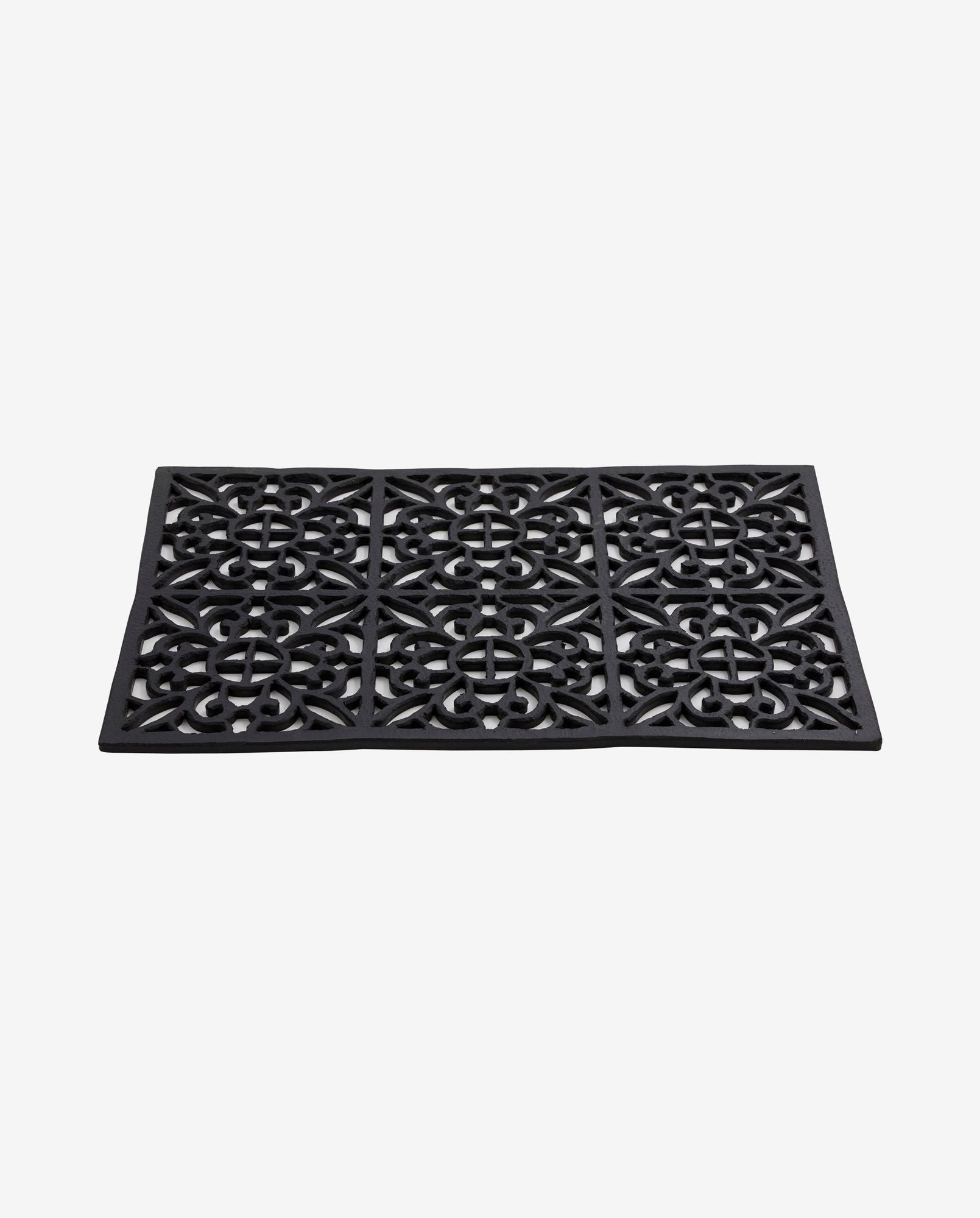 Spica doormat in rubber - 50.5x75 cm - black