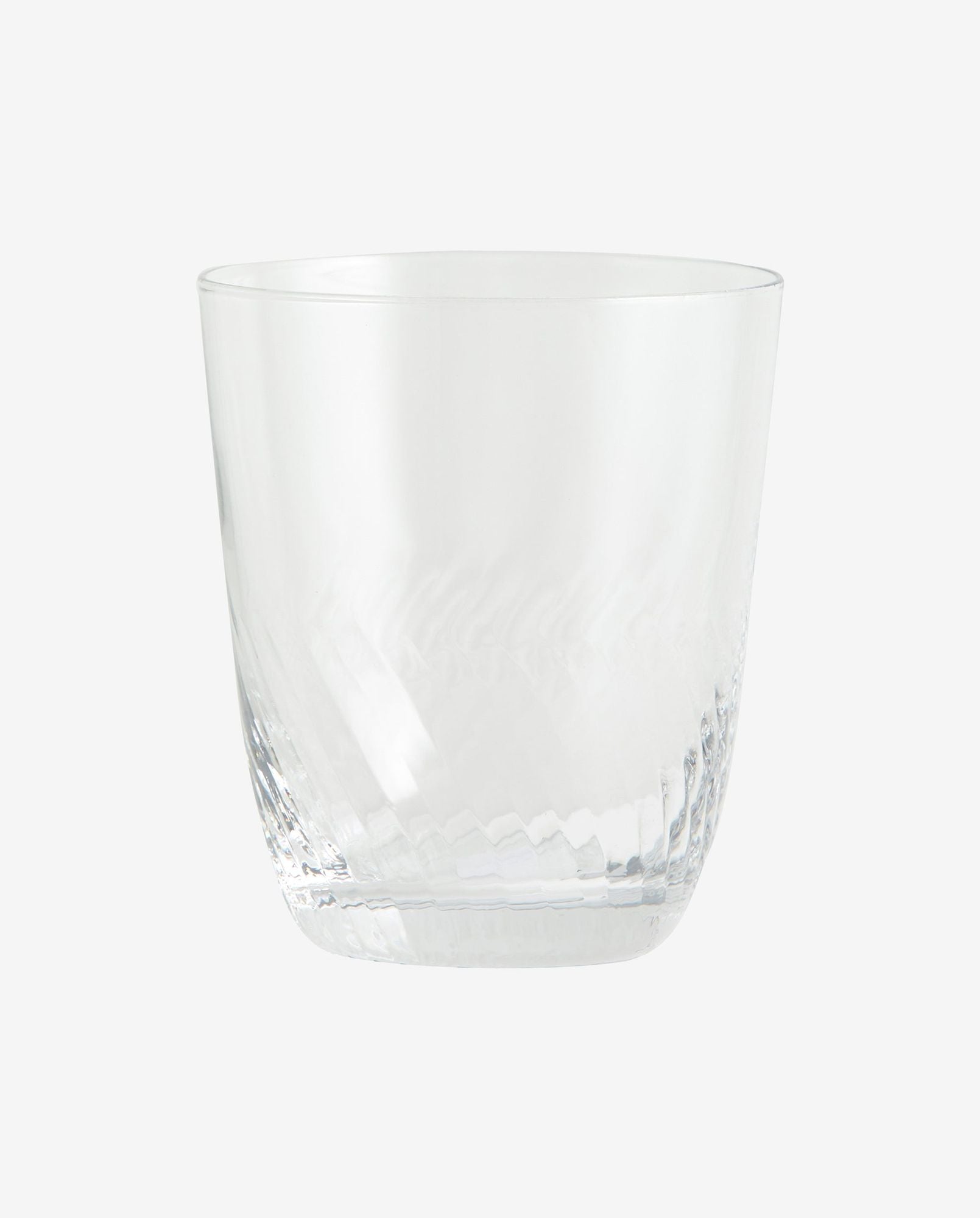 Garo drinking glass - H9.5 cm - Clear glass