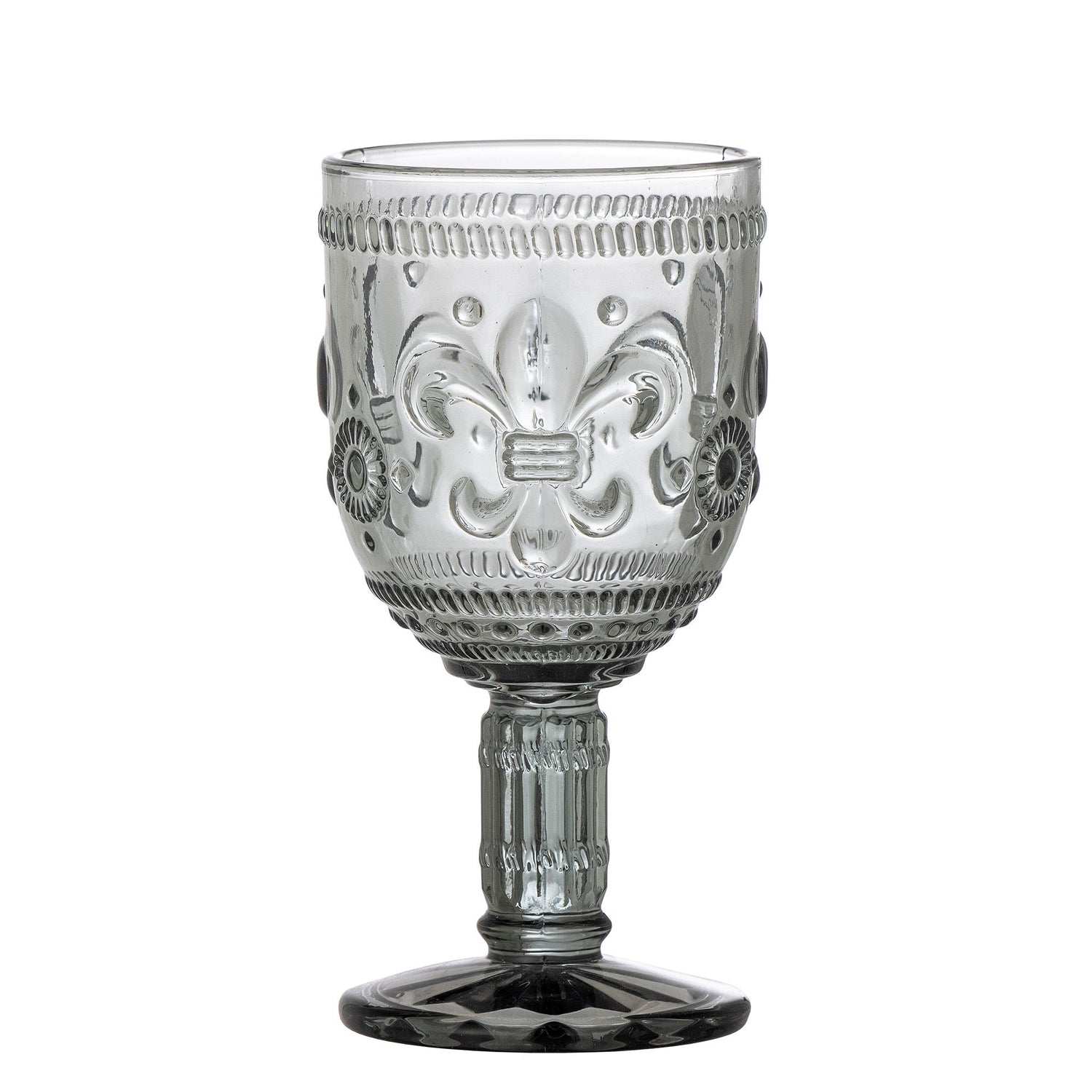 Creative Collection Cordelia wine glasses, gray, glass