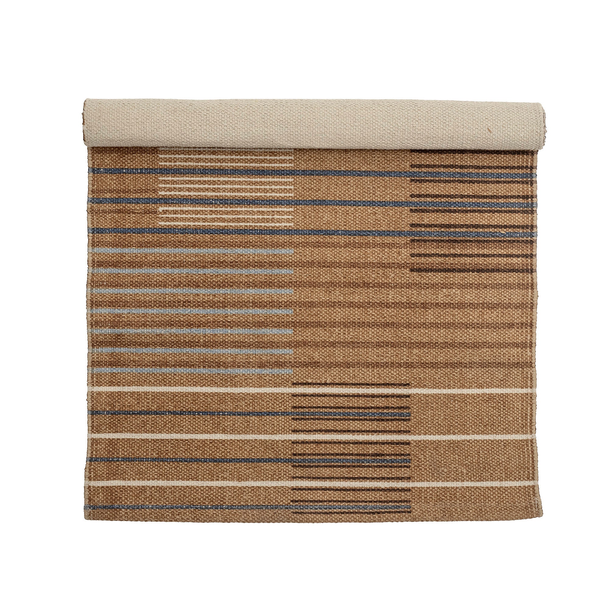 Bloomingville Boon blanket, brown, cotton