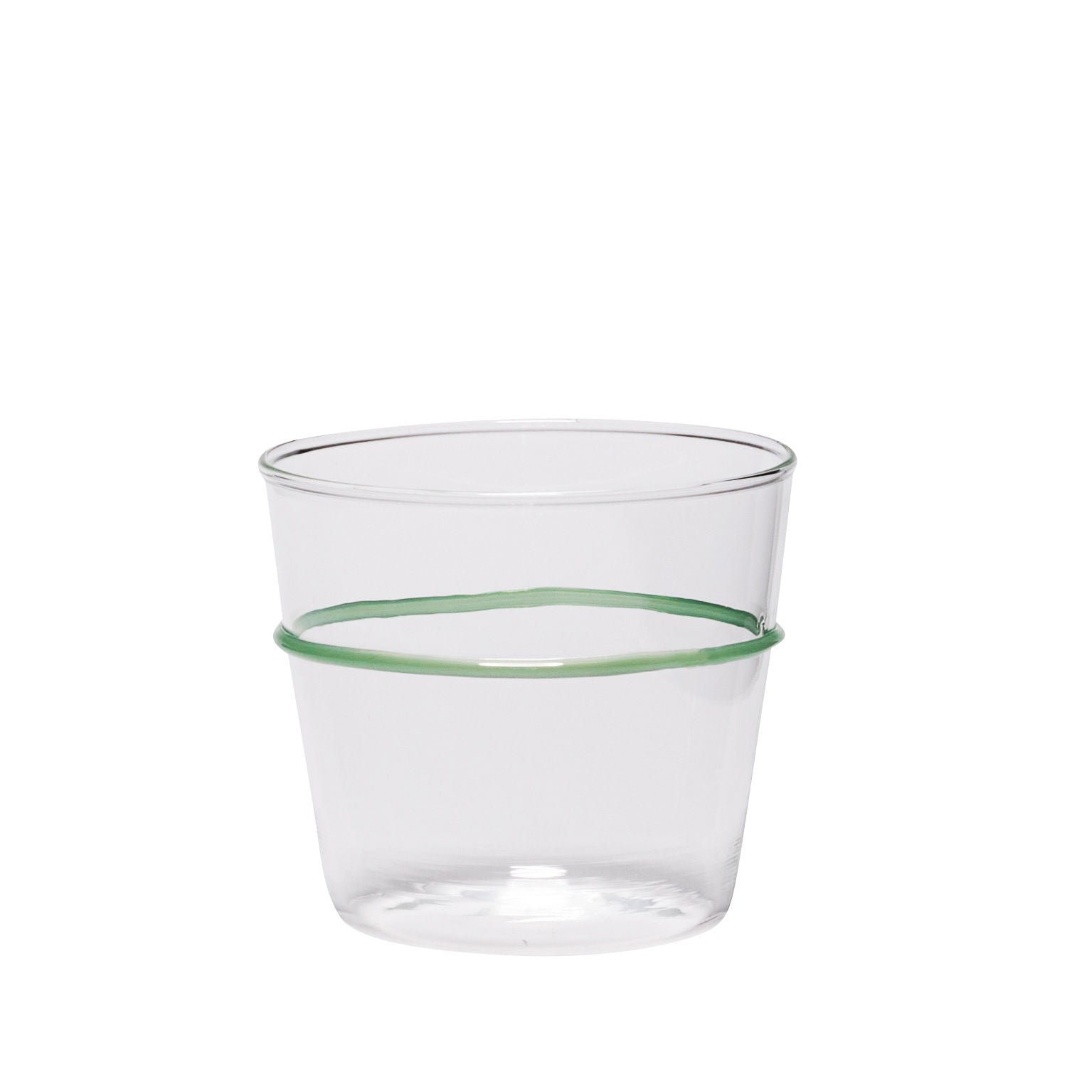 Hübsch Orbit Drinking Glass Green