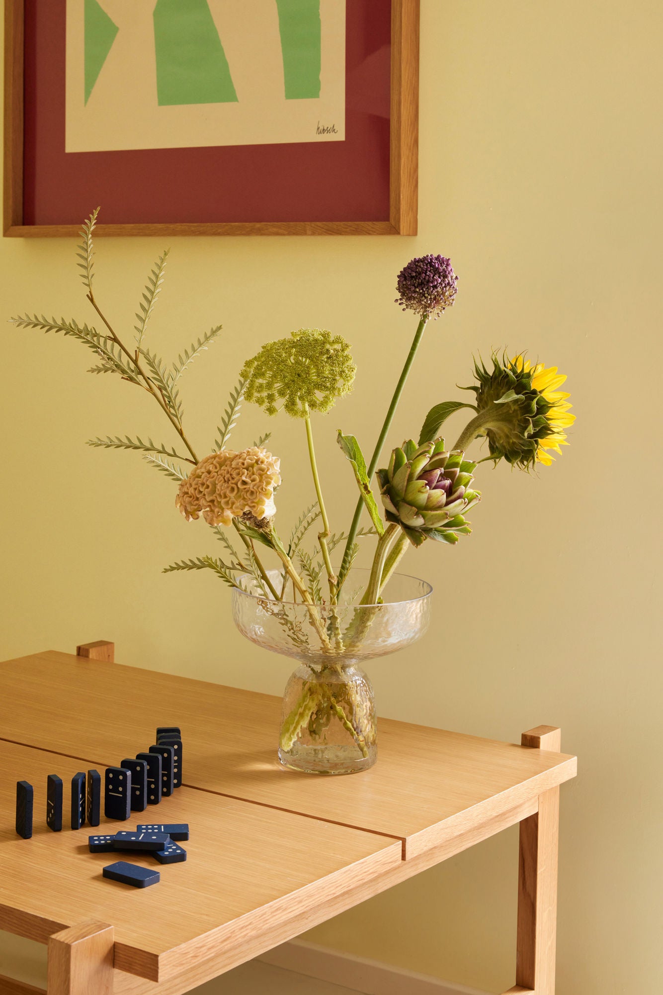 Hübsch dash coffee table nature