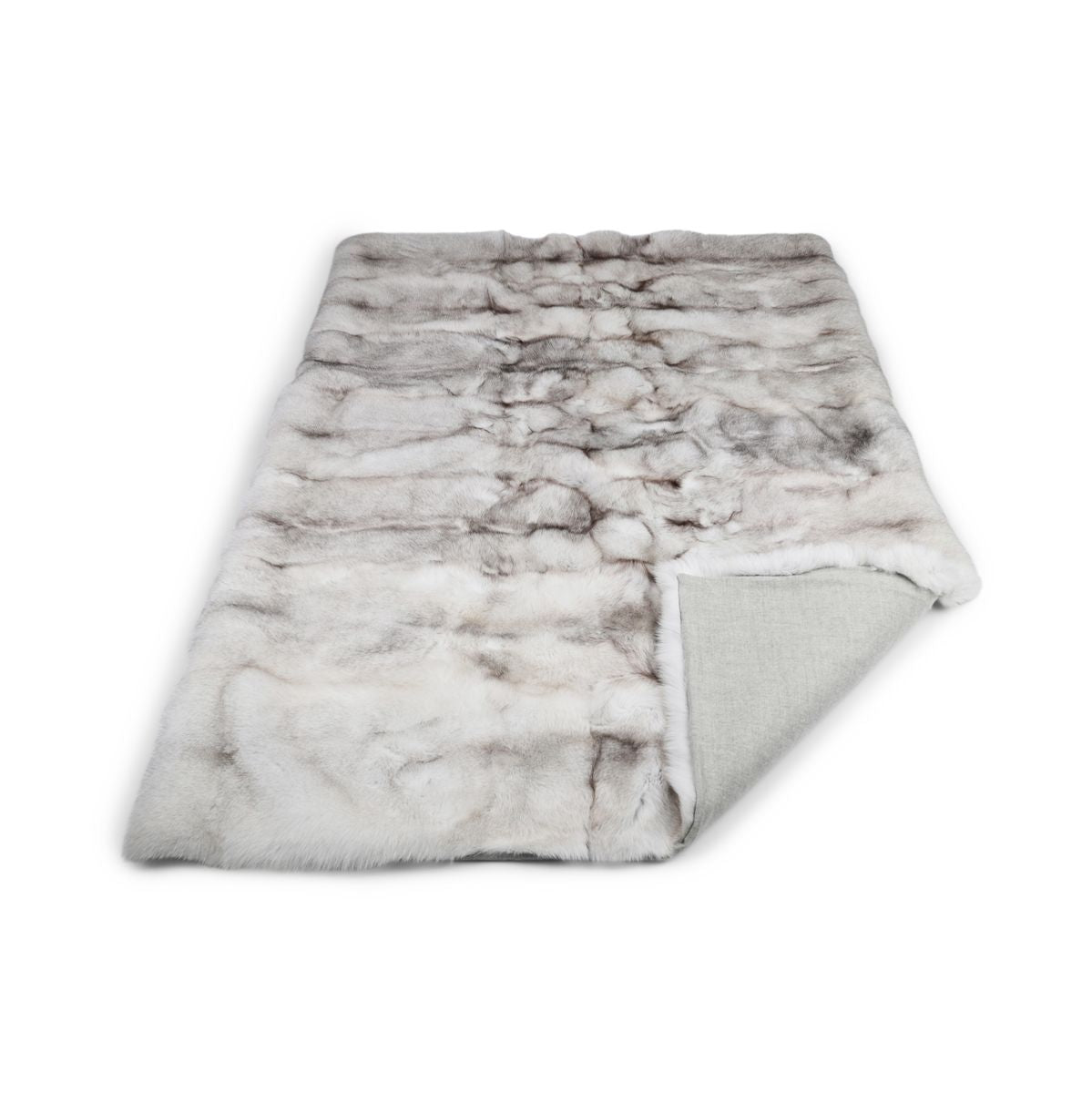 Premium carpet of fox | Back of cashmere | Blue Fox | 230x320 cm