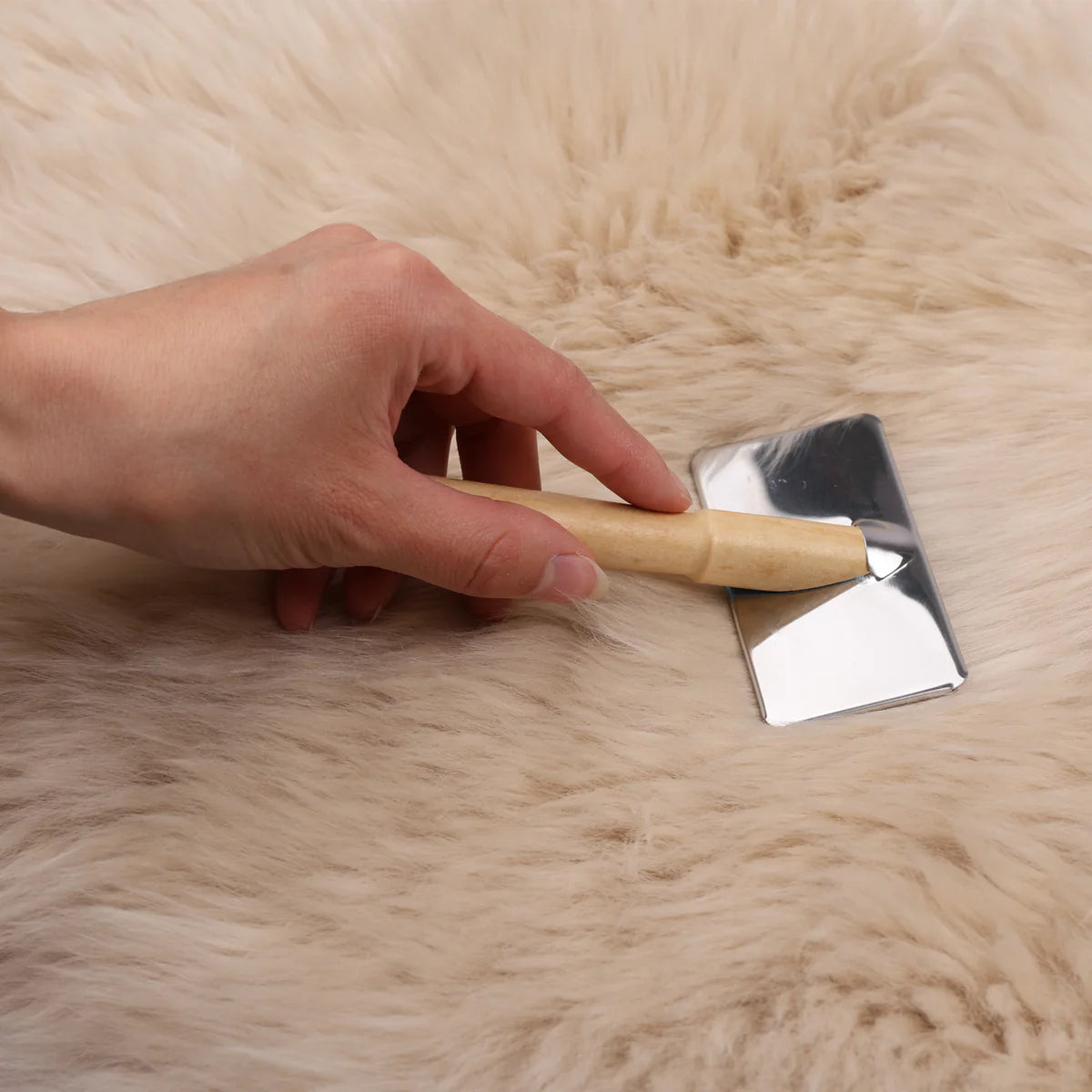 Lambskin brush