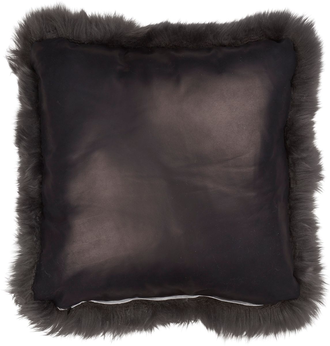 Lambskin cushion | Long-haired | New Zealand | Ladder back | 50x50 cm