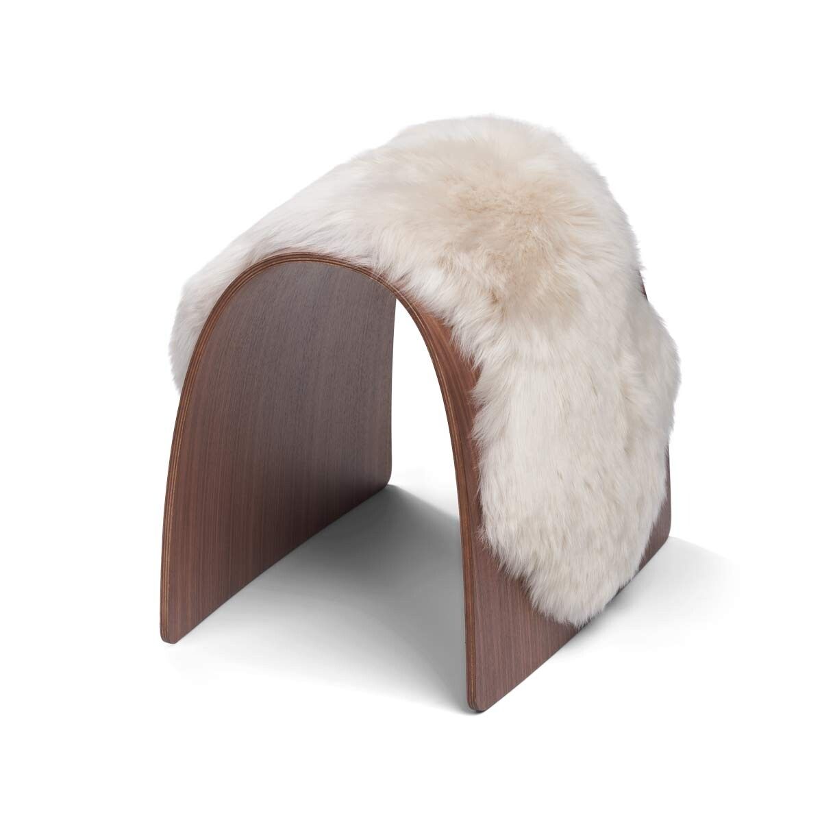 Sheep Stool cover | Long-haired | New Zealand