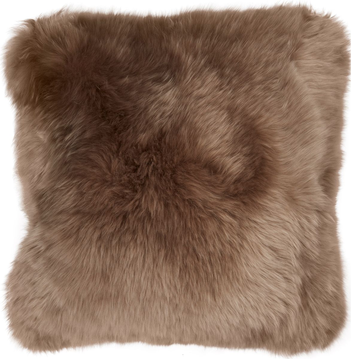 Lambskin cushion | Long-haired | New Zealand | Ladder back | 50x50 cm