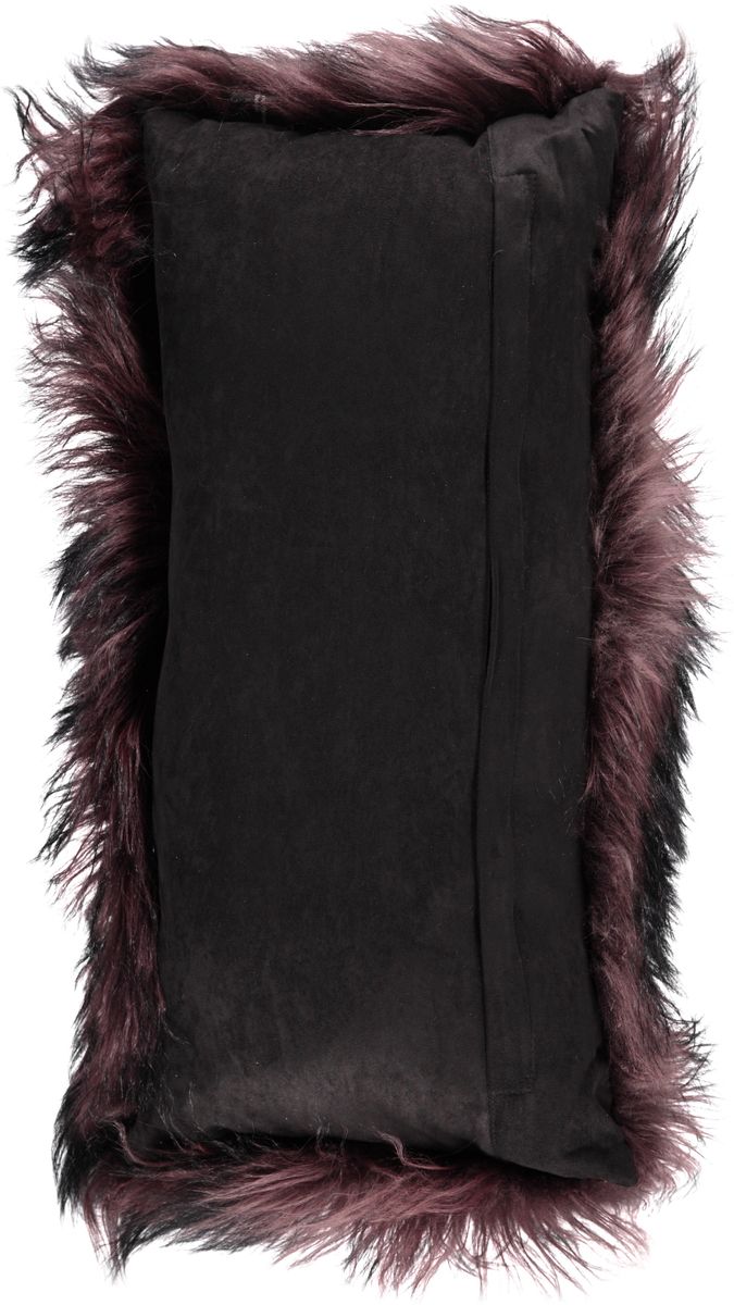 Lambskin cushion | Long-haired | Tibet | Kashmir | 28x56 cm