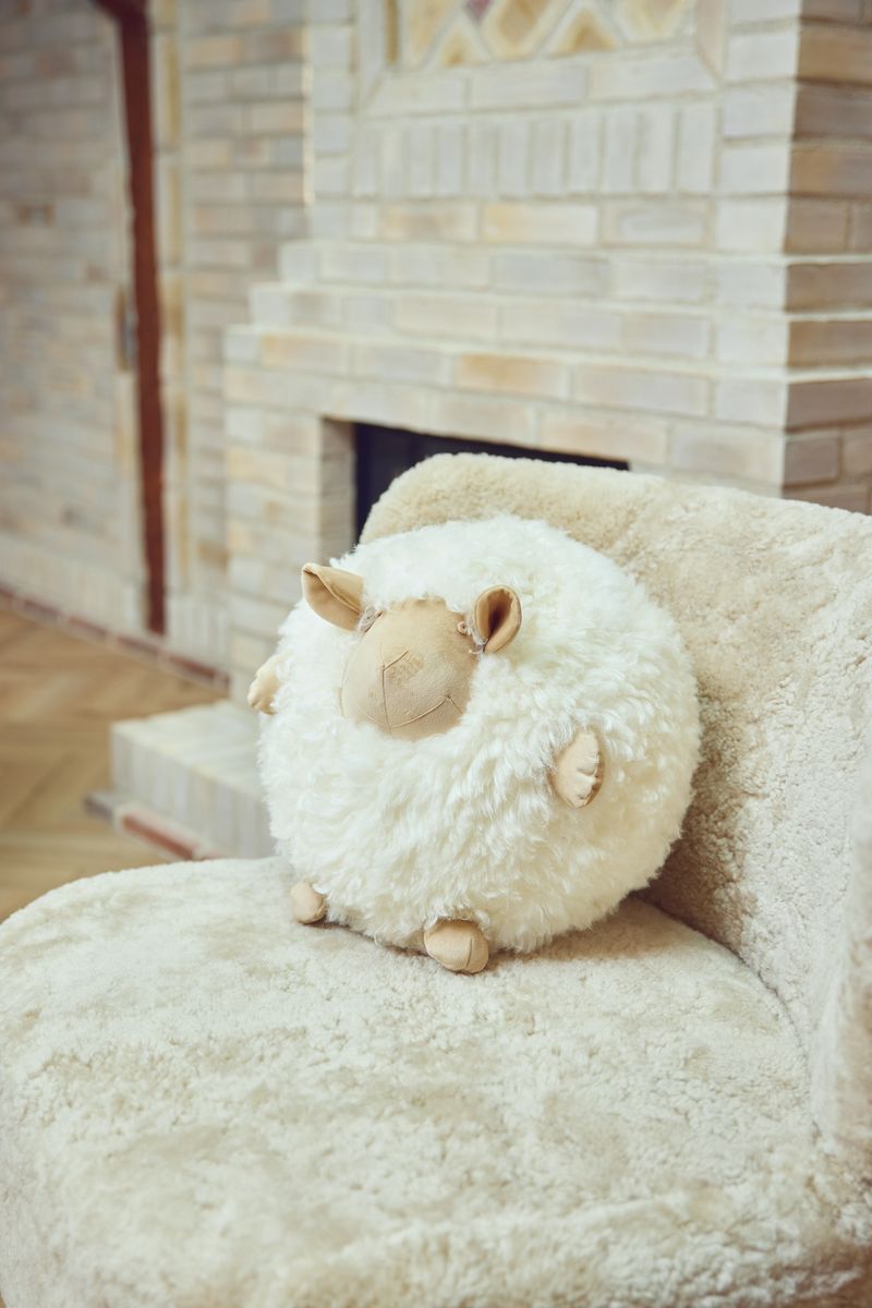 Cute Sheep Pillow| Ø28 cm